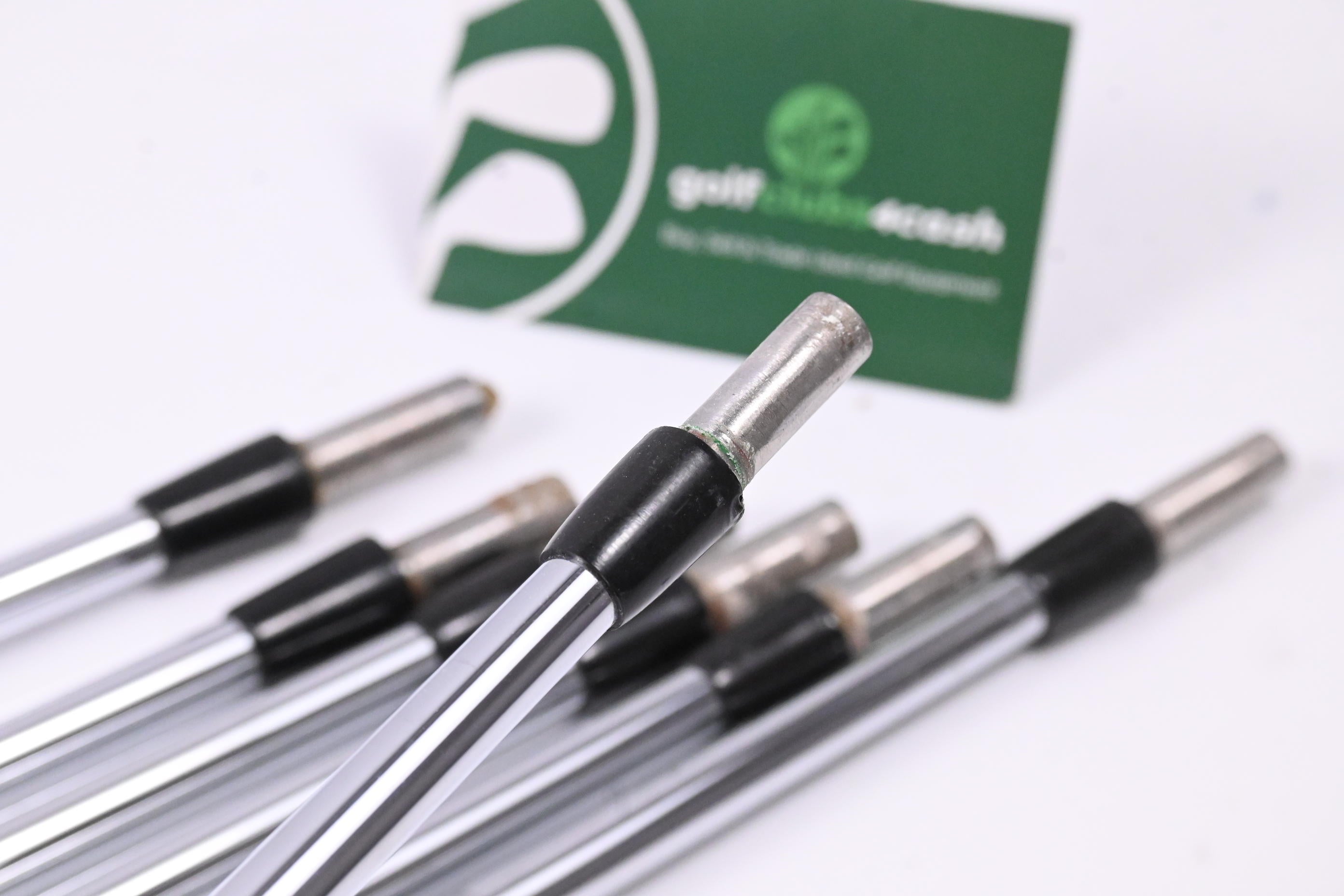 KBS $-Taper 120 Iron Shafts / Stiff Flex / Set of 7 / .370" Parallel Tips