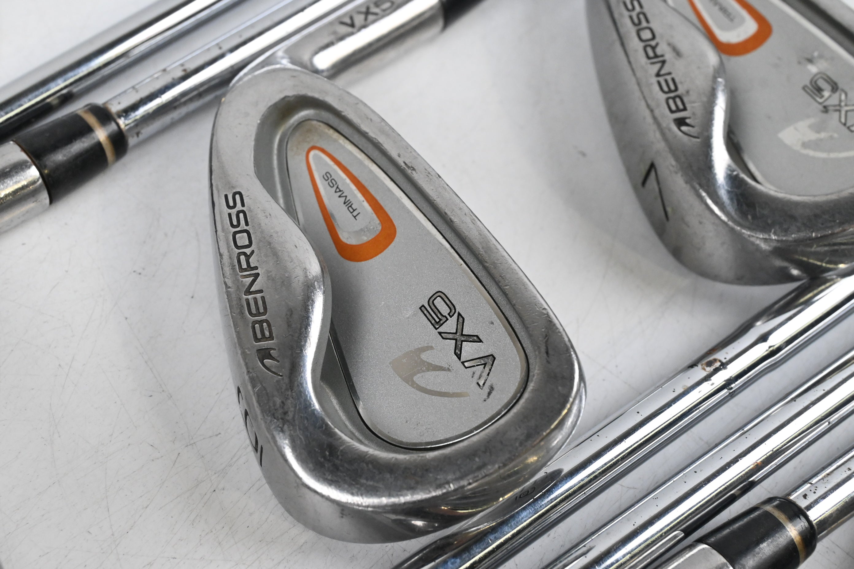 Benross VX5 Irons / 4-PW+SW / Stiff Flex Dynalite Lite Shafts