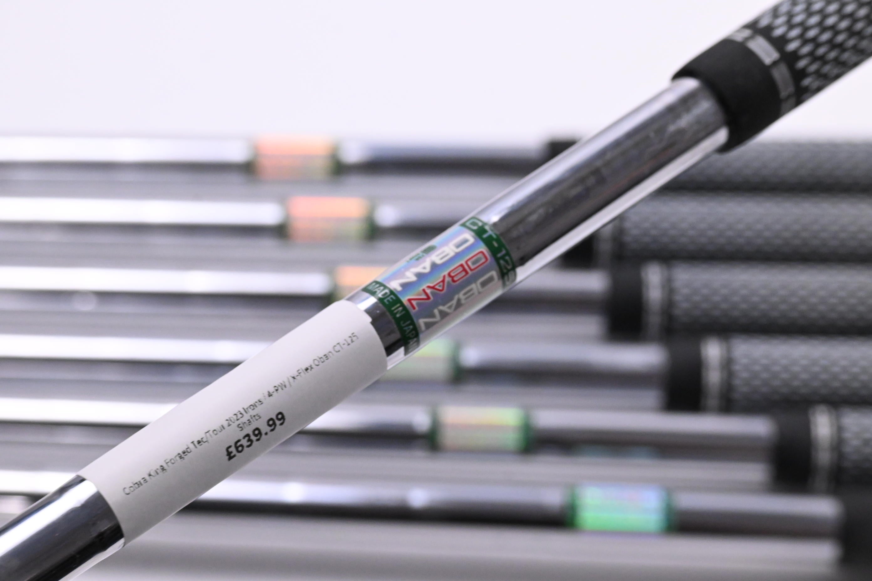 Cobra King Forged Tec/Tour 2023 Irons / 4-PW / X-Flex Oban CT-125 Shafts