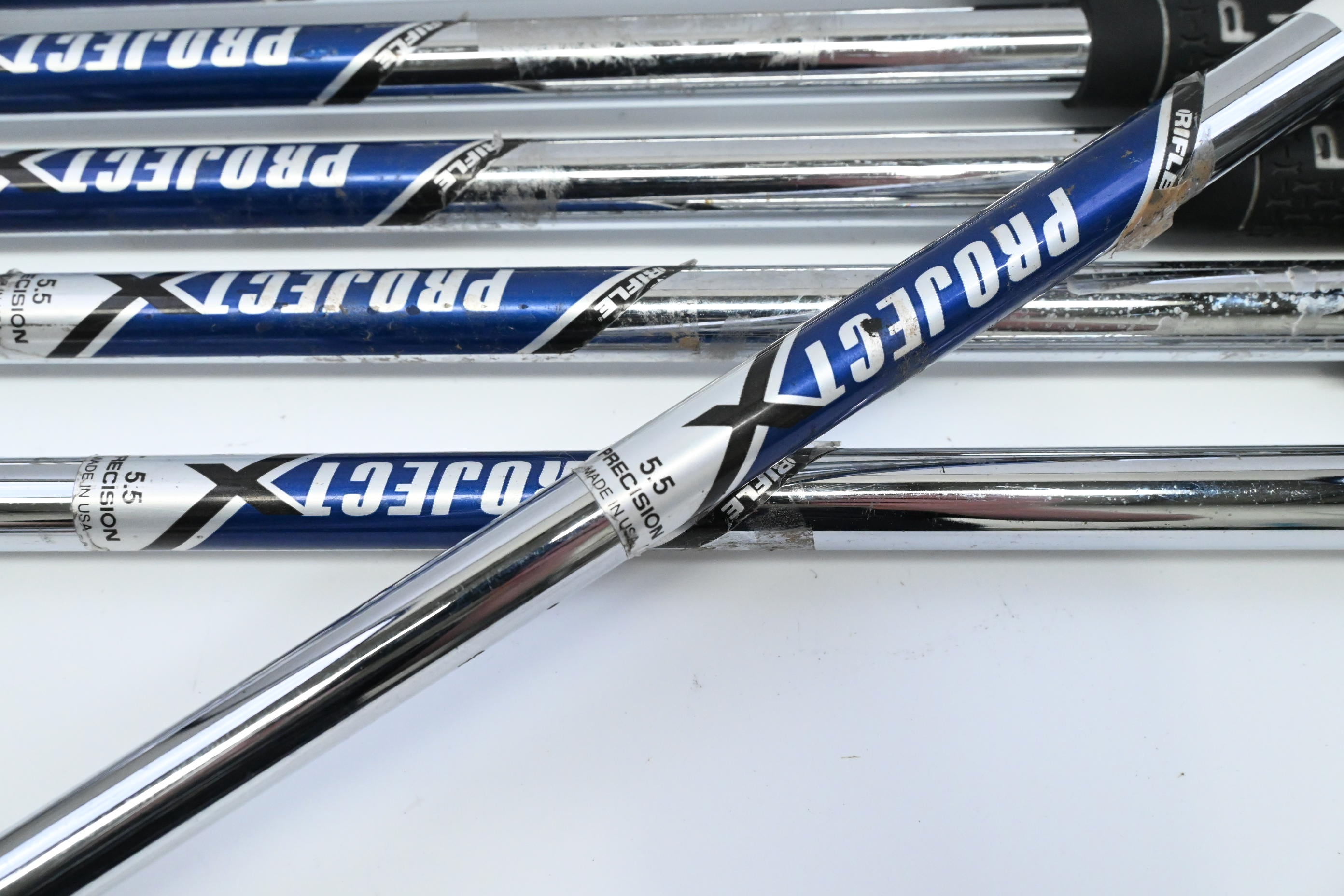 Ping Anser Forged 2011 Irons / 4-9 / Blue Dot / Regular Plus Project X Rifle