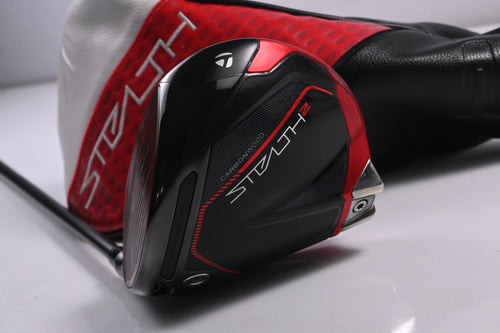 Left Hand Taylormade Stealth 2 Driver / 9 Degree / X-Flex Aldila Rogue Silver 60