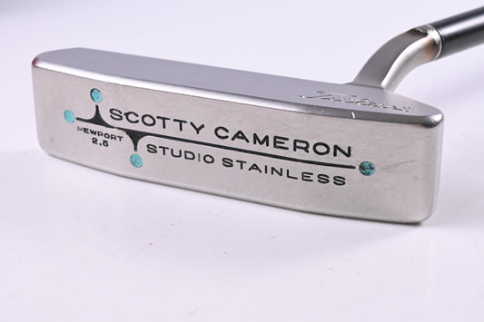 Scotty Cameron Studio Stainless Newport 2.5 Putter / 32.5 Inch / Refurbished