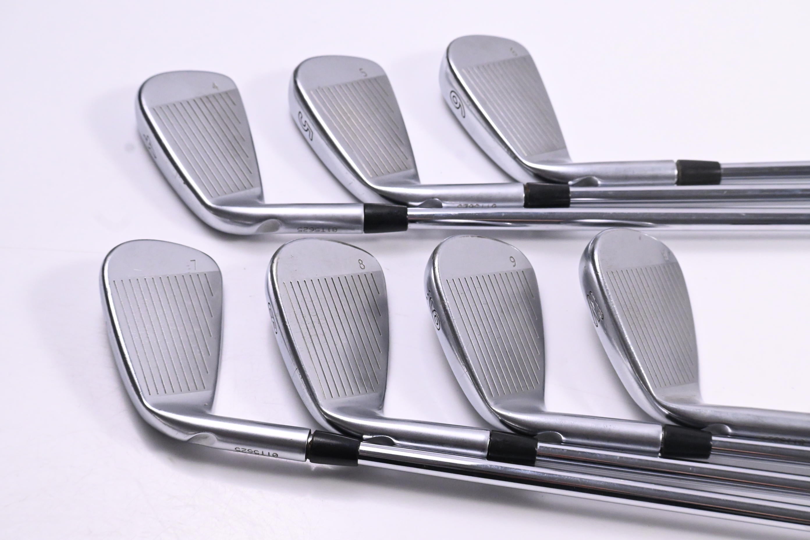 Ping i200 Irons / 4-PW / Red Dot / Regular Flex Ping AWT 2.0 Shafts