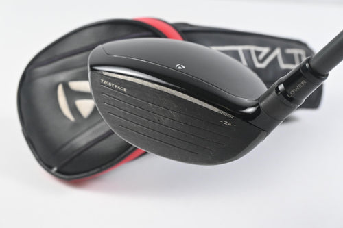 Taylormade Stealth Plus #3 Wood / 13.5 Degree / Stiff Flex HZRDUS Smoke Green 70