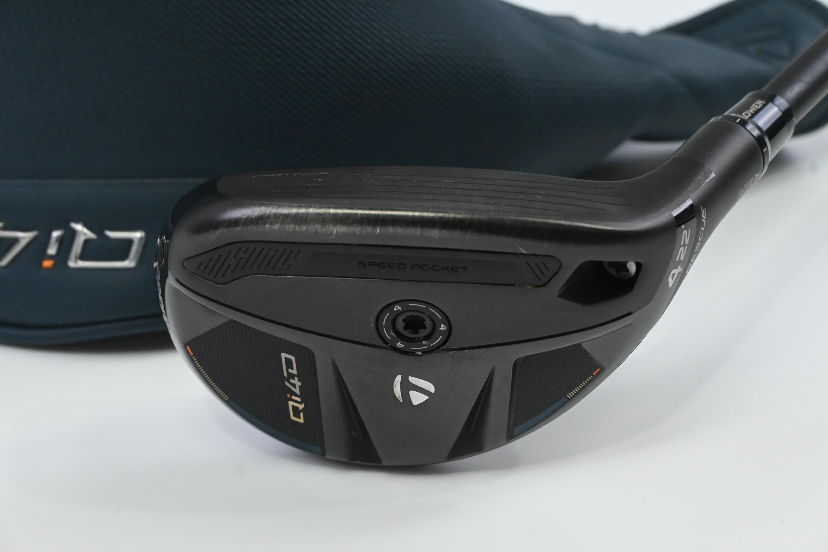 Taylormade Qi4D #4 Hybrid / 22 Degree / Regular Flex KBS Reax 65 Shaft