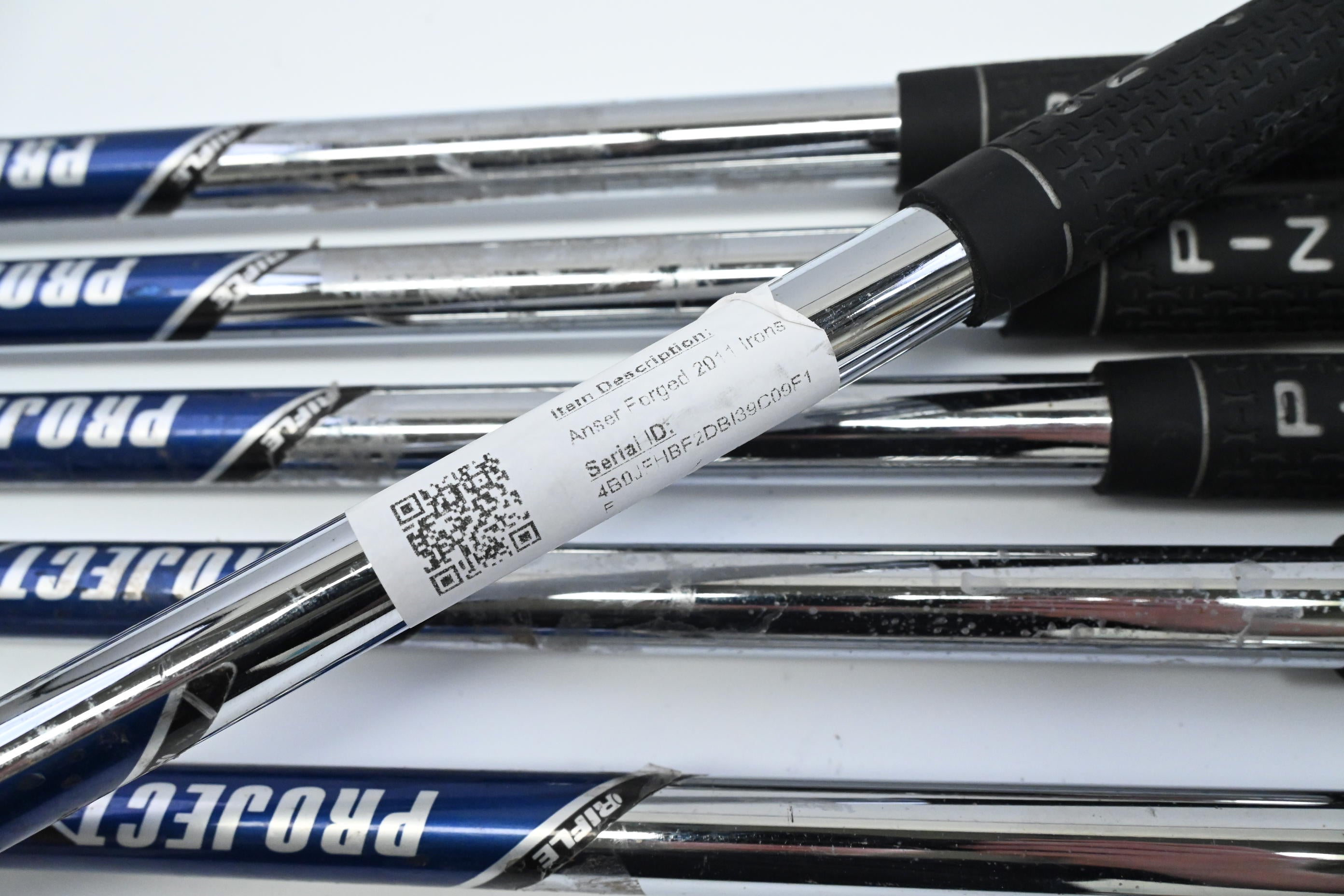 Ping Anser Forged 2011 Irons / 4-9 / Blue Dot / Regular Plus Project X Rifle