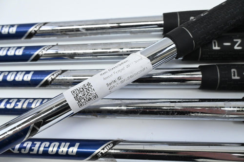 Ping Anser Forged 2011 Irons / 4-9 / Blue Dot / Regular Plus Project X Rifle