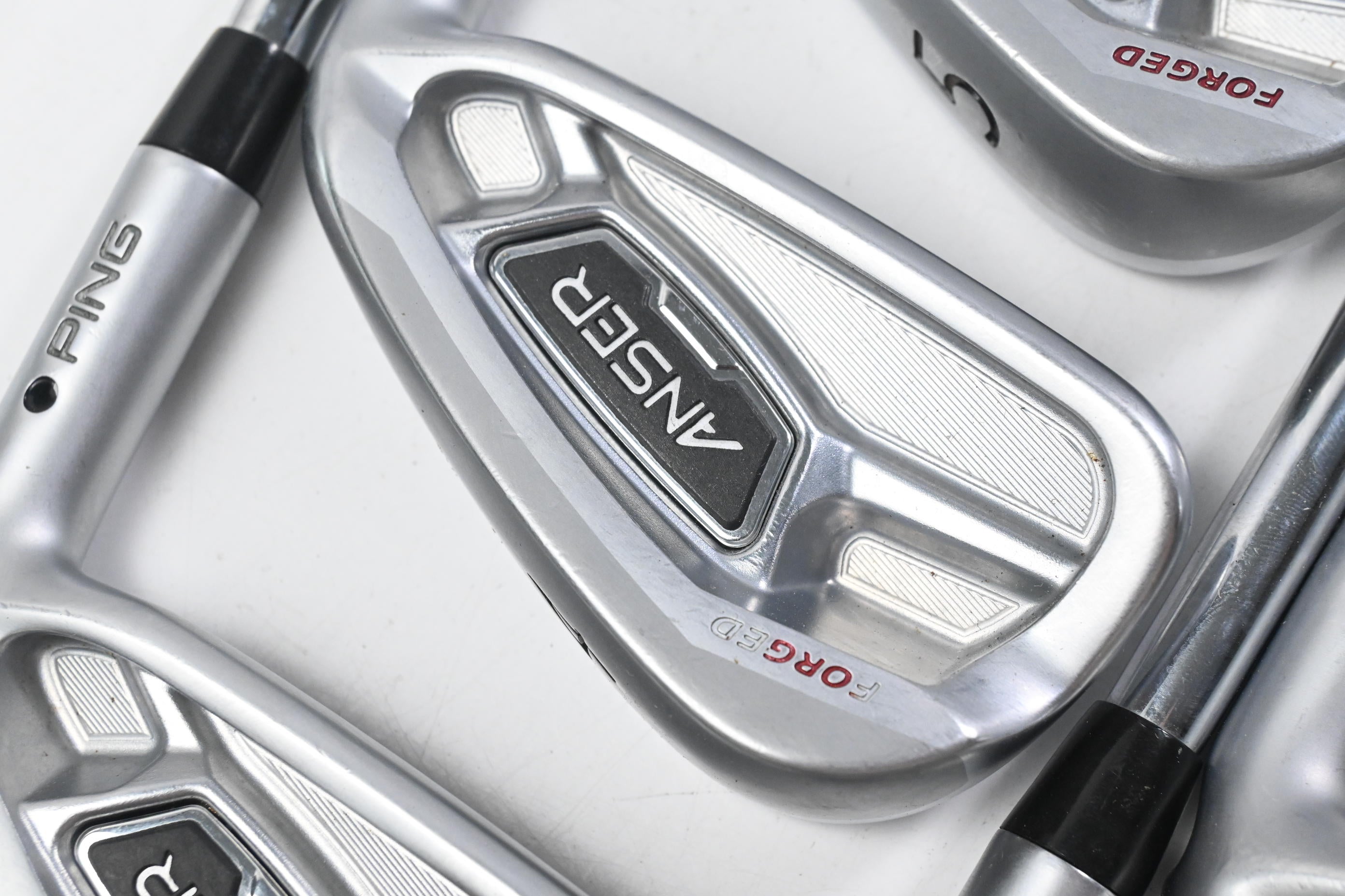Ping Anser 2014 Irons / 3-PW / Black Dot / Regular Flex Precision Rifle Shafts