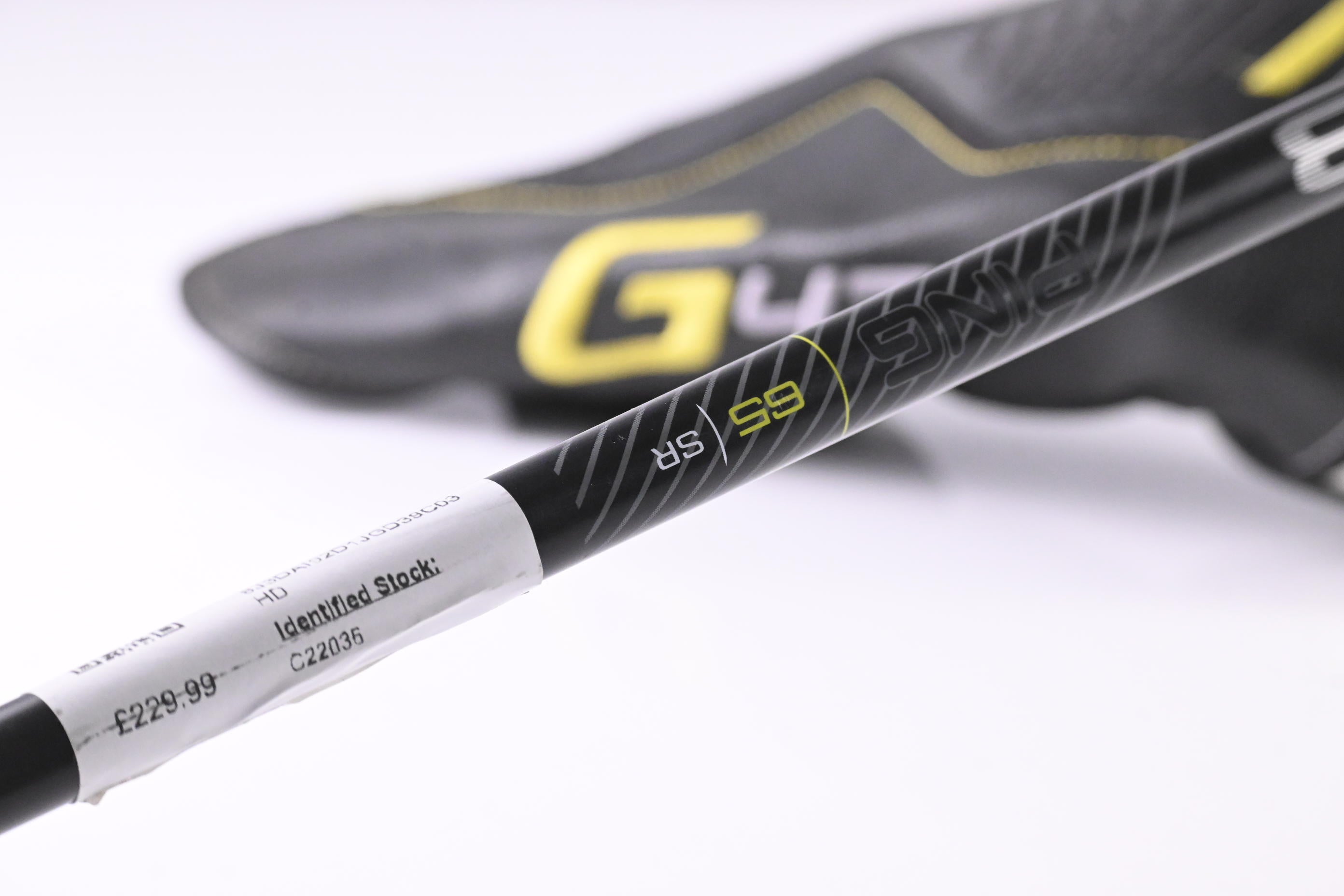 Ping G430 SFT #3 Wood / 16 Degree / Senior Flex Ping Alta CB Black 65 Shaft