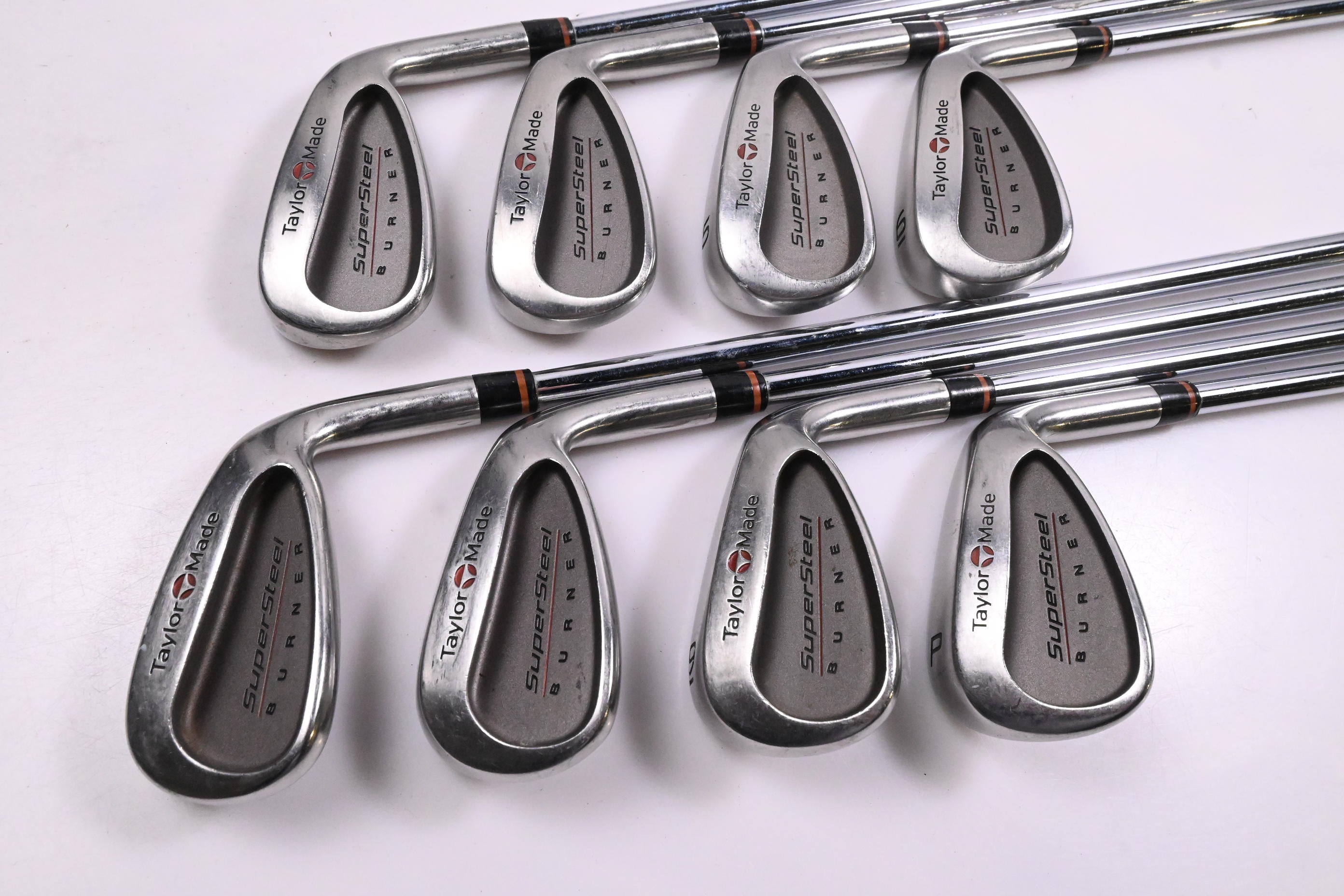 Taylormade Supersteel Irons / 3-PW / Regular Flex Taylormade 80 Shafts