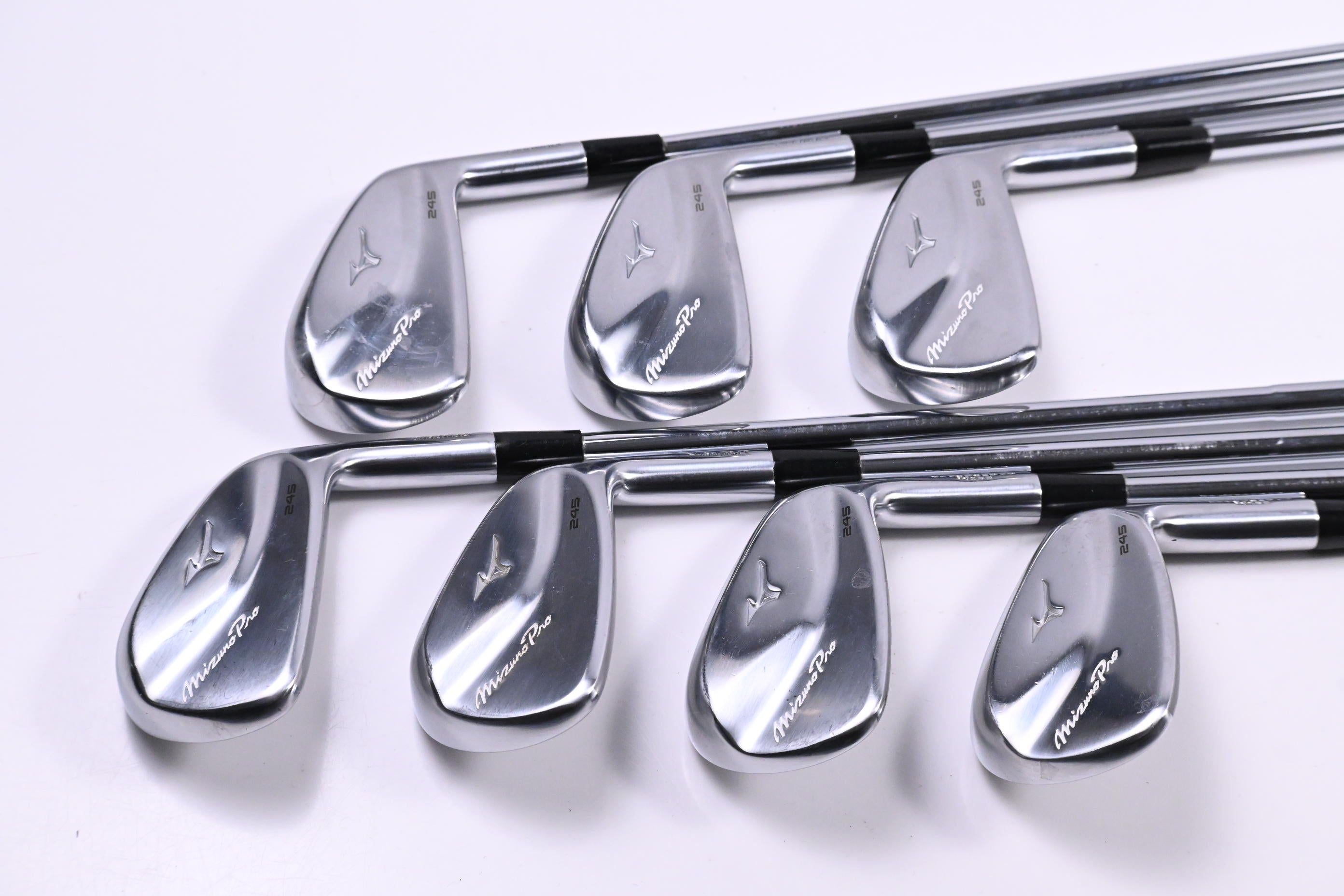 Mizuno Pro 245 Irons / 4-PW / Regular Flex Dynamic Gold Mid 100 R300 Shafts