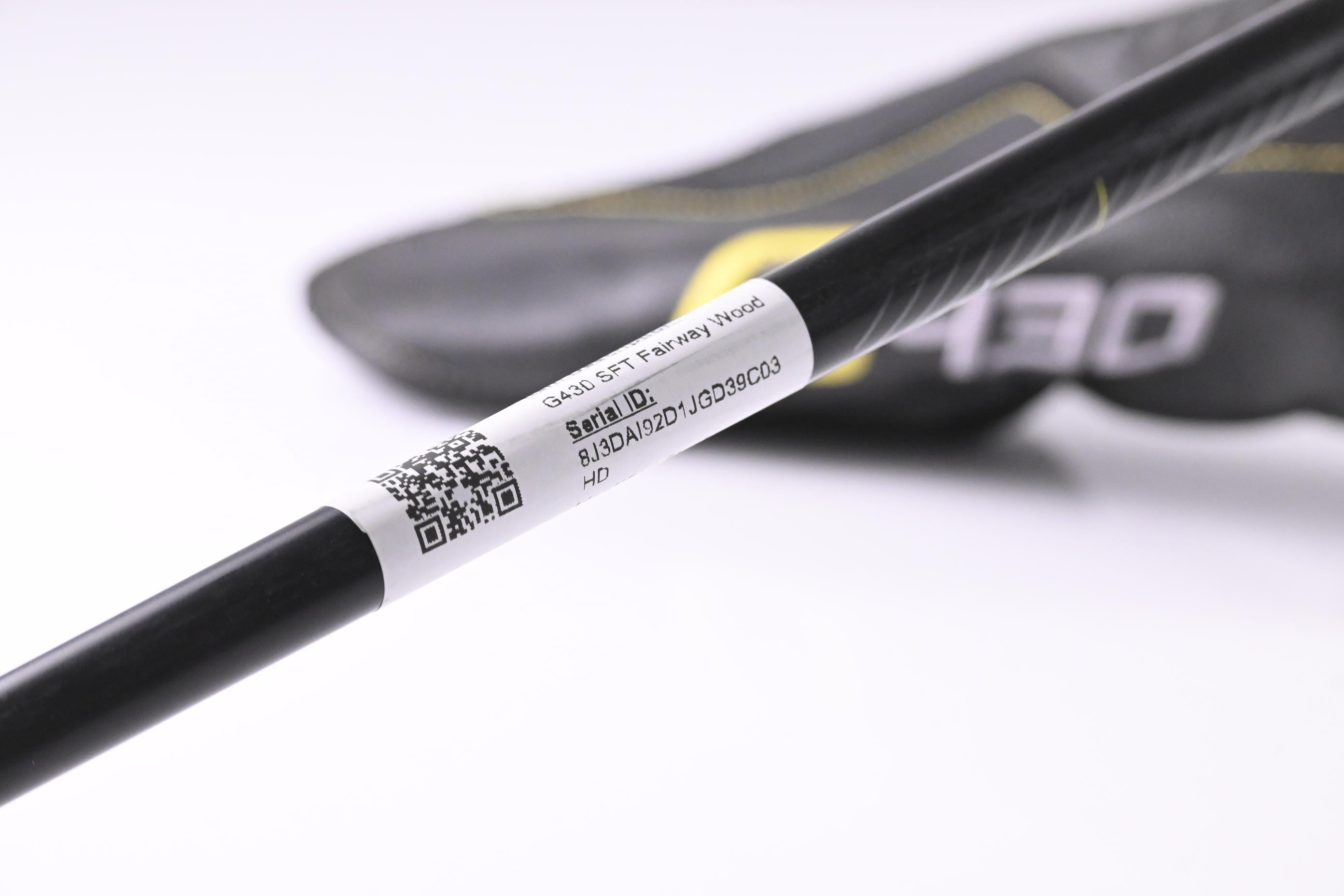 Ping G430 SFT #3 Wood / 16 Degree / Senior Flex Ping Alta CB Black 65 Shaft