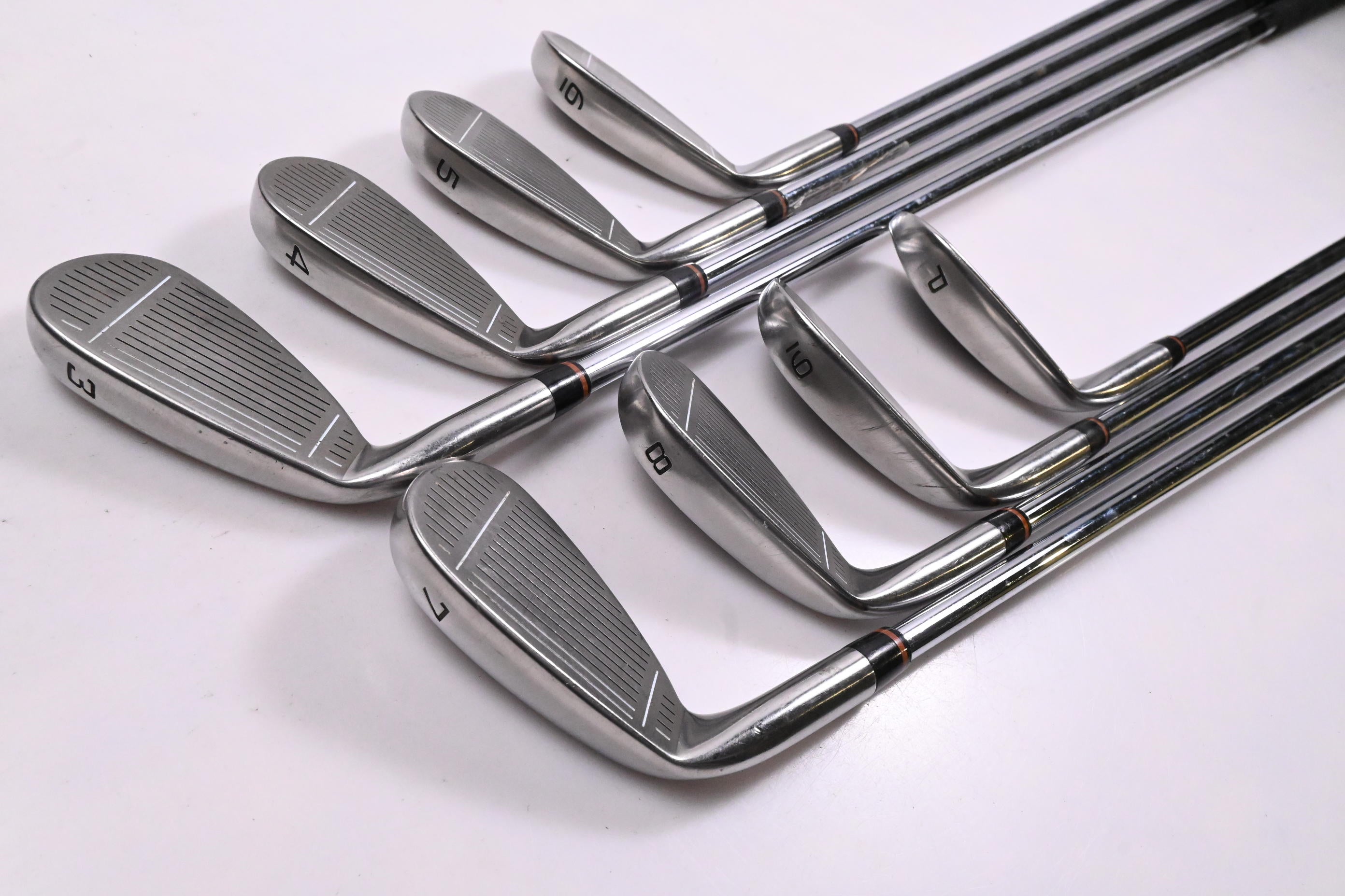 Taylormade Supersteel Irons / 3-PW / Regular Flex Taylormade 80 Shafts