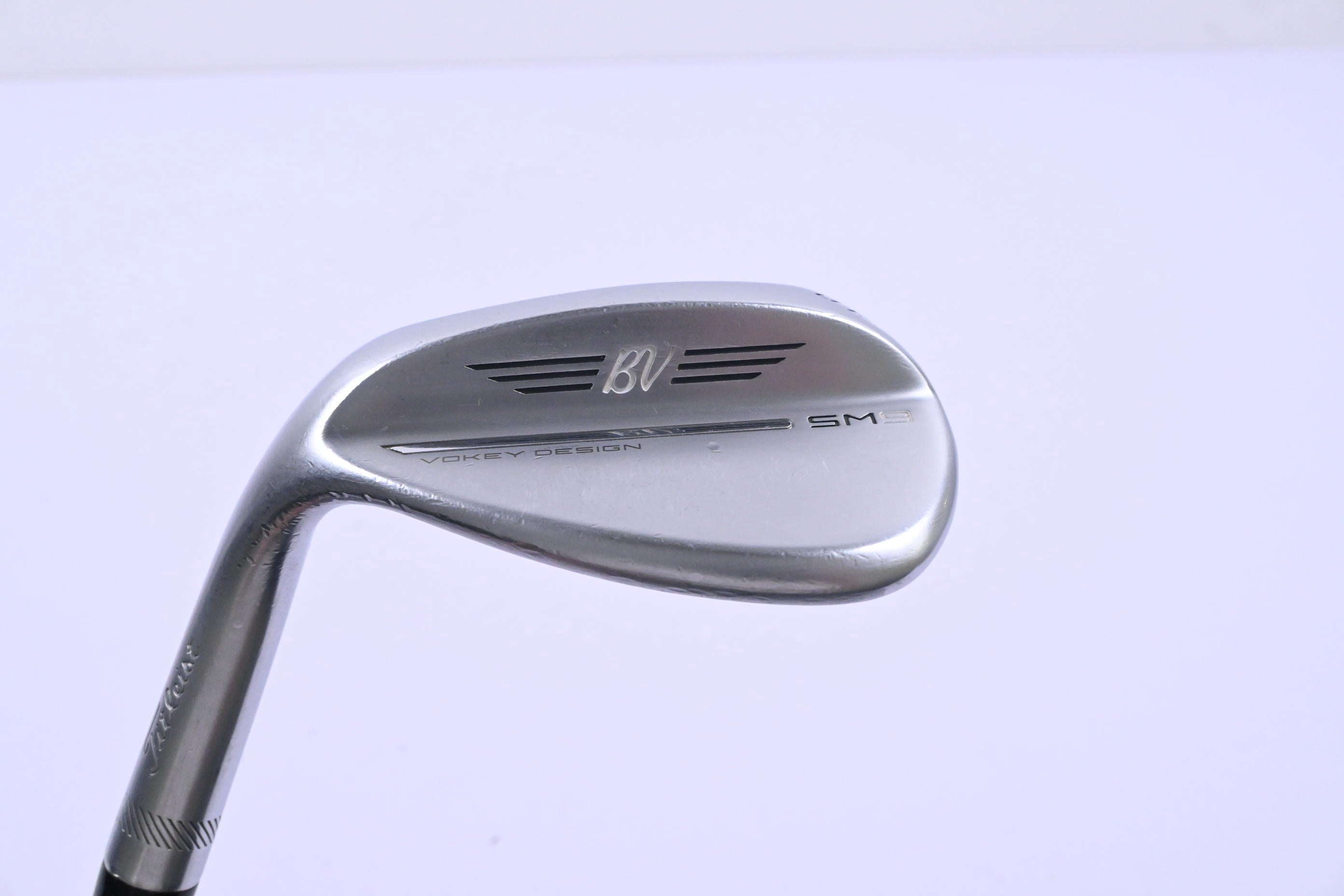 Left Hand Titleist Vokey SM9 Lob Wedge / 58 Degree / Wedge Flex Vokey Design SM9