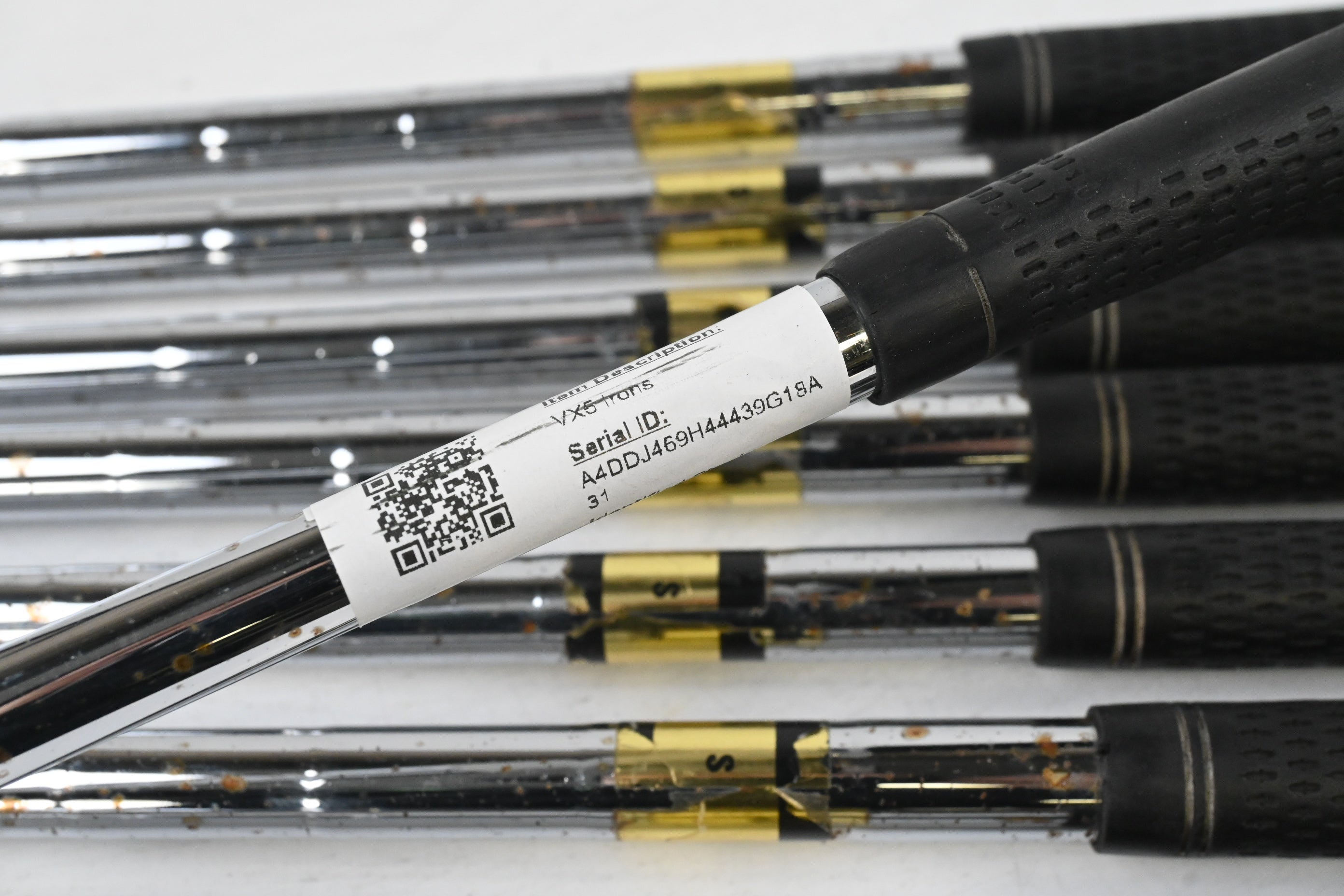 Benross VX5 Irons / 4-PW+SW / Stiff Flex Dynalite Lite Shafts