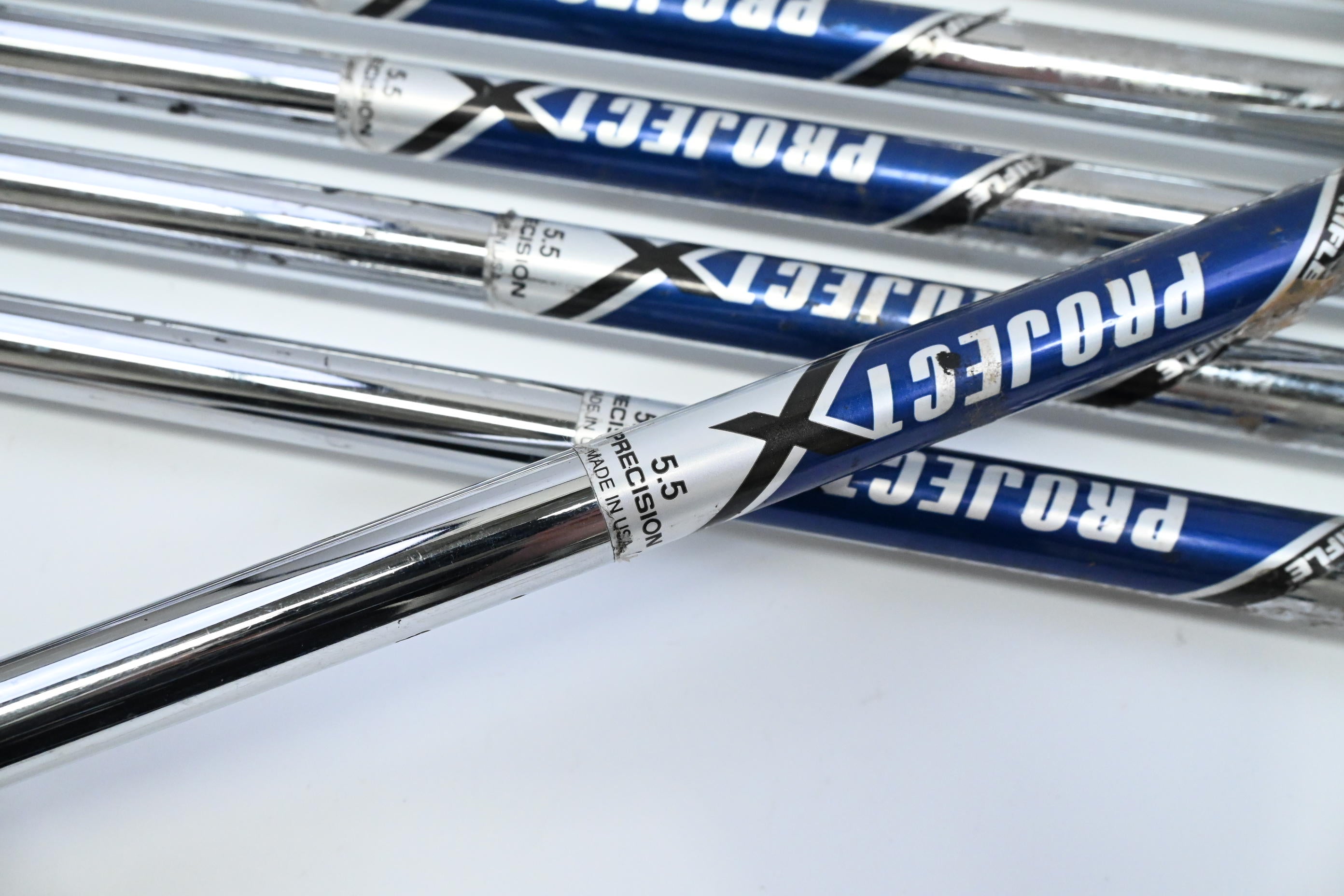 Ping Anser Forged 2011 Irons / 4-9 / Blue Dot / Regular Plus Project X Rifle