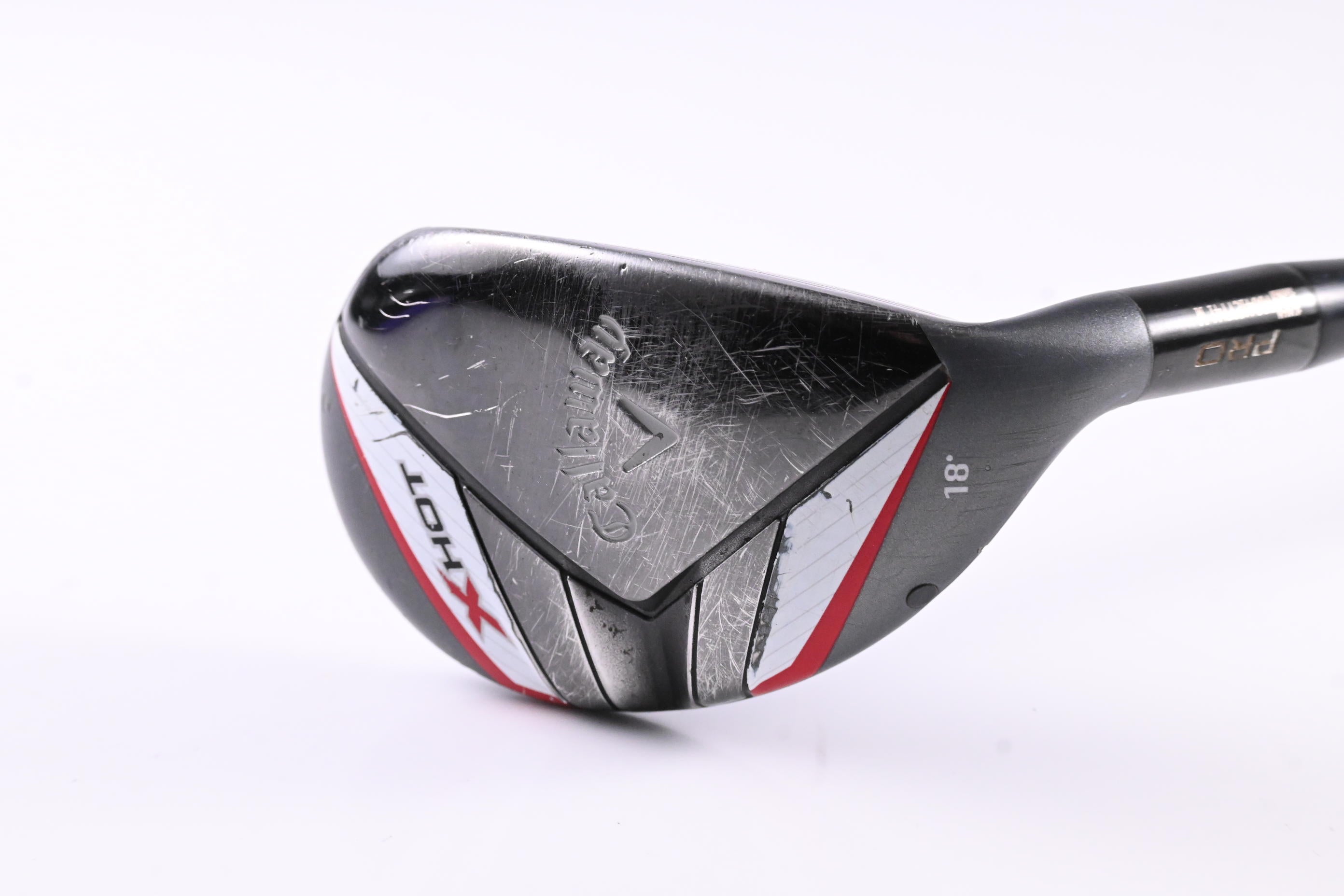 Callaway X Hot Pro #3 Hybrid / 18 Degree / Stiff Flex Project X PXv Shaft