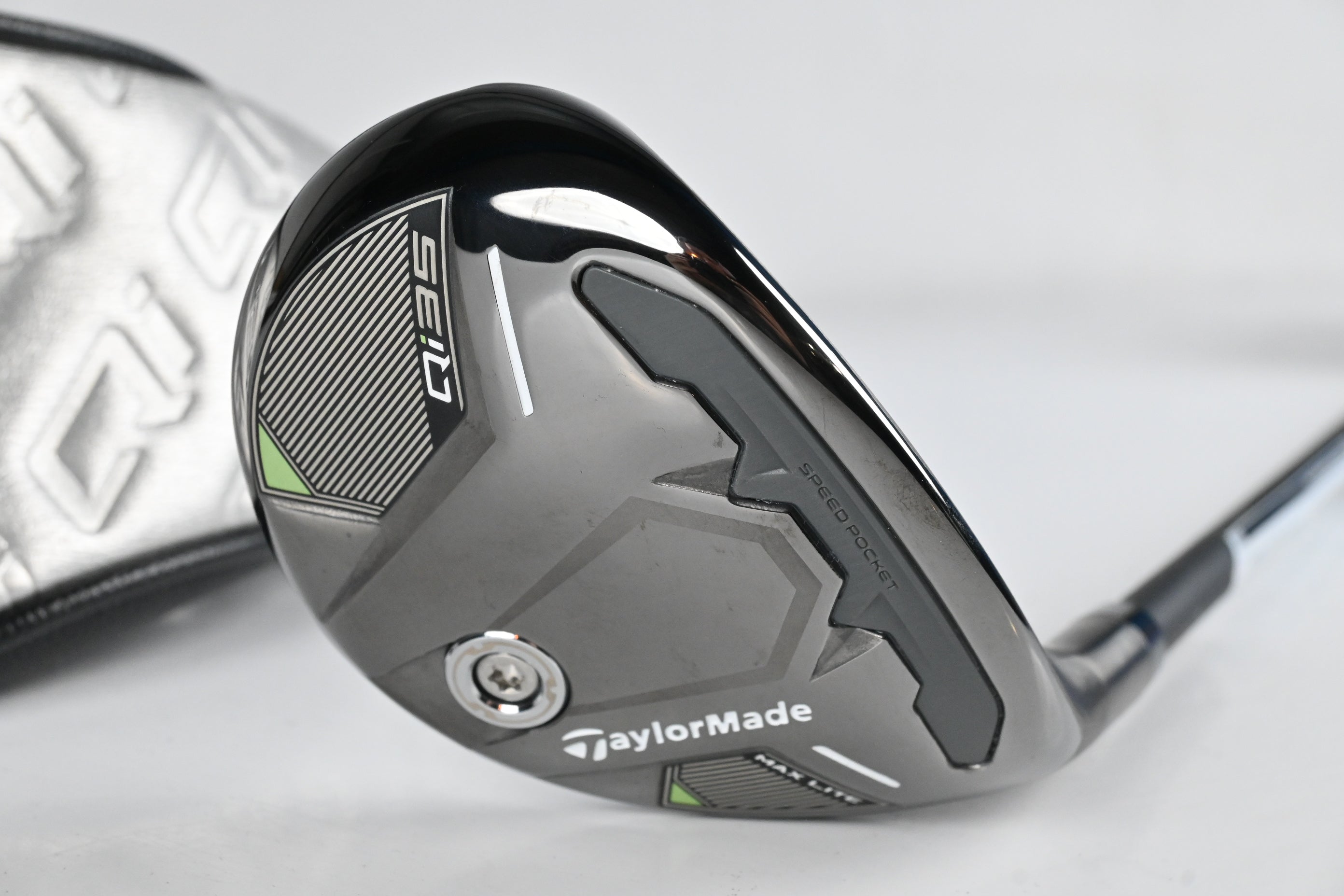 Taylormade Qi35 Max Lite #5 Hybrid / 27 Degree / Senior Flex Vanquish 5 Shaft