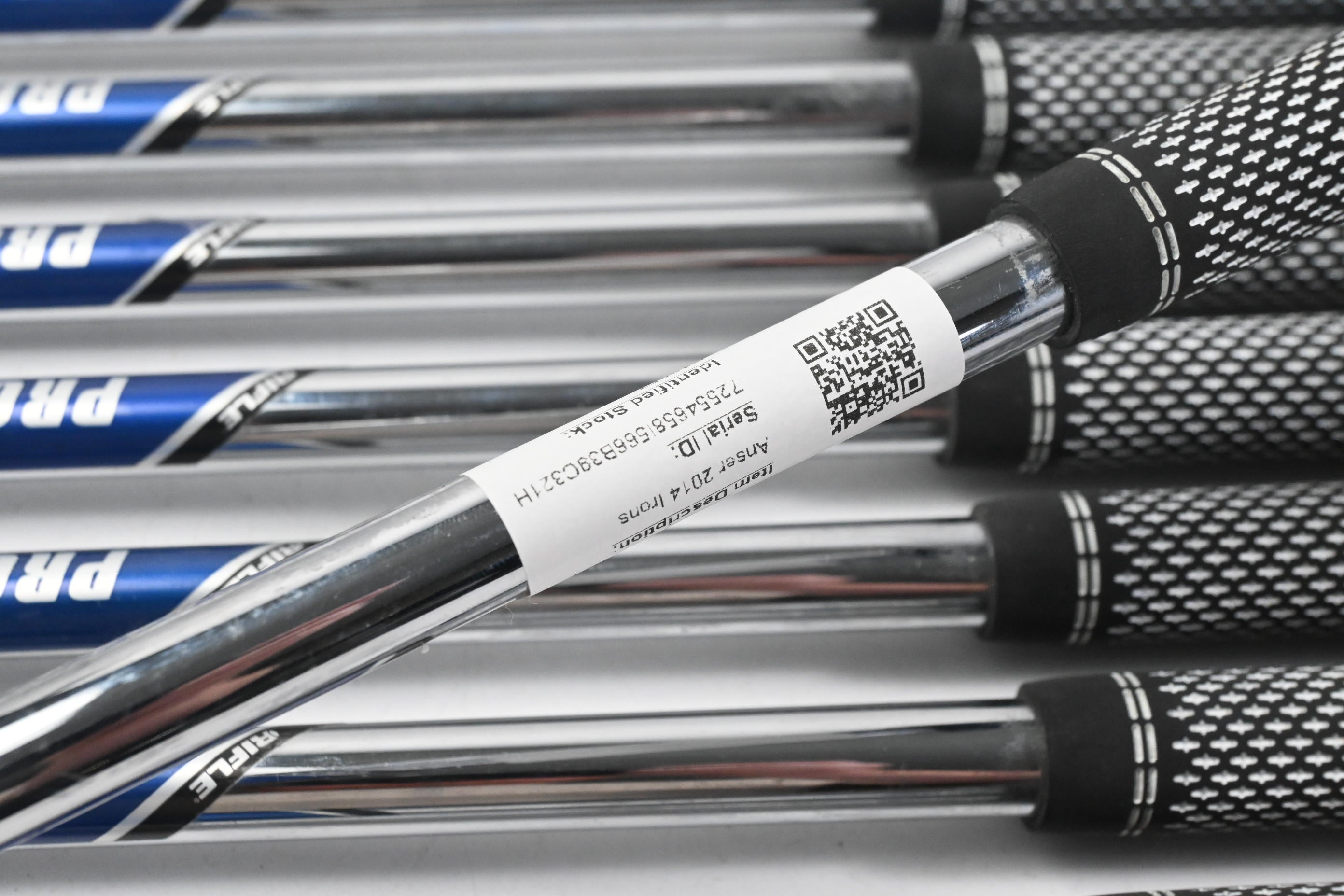 Ping Anser 2014 Irons / 3-PW / Black Dot / Regular Flex Precision Rifle Shafts