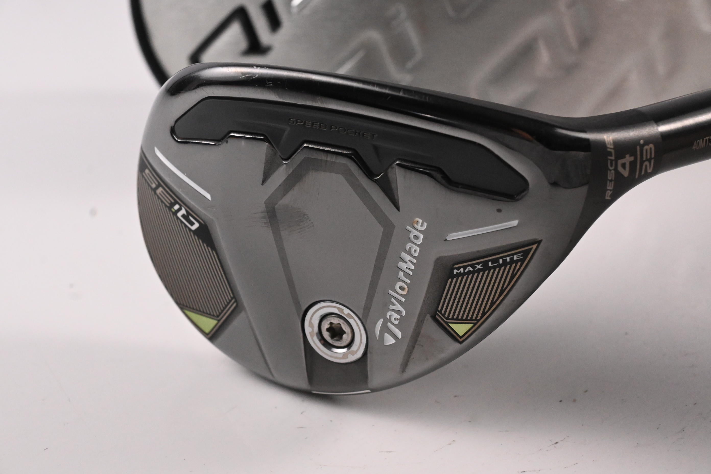 Taylormade Qi35 Max Lite #4 Hybrid / 23 Degree / Senior Flex Vanquish 5 Shaft