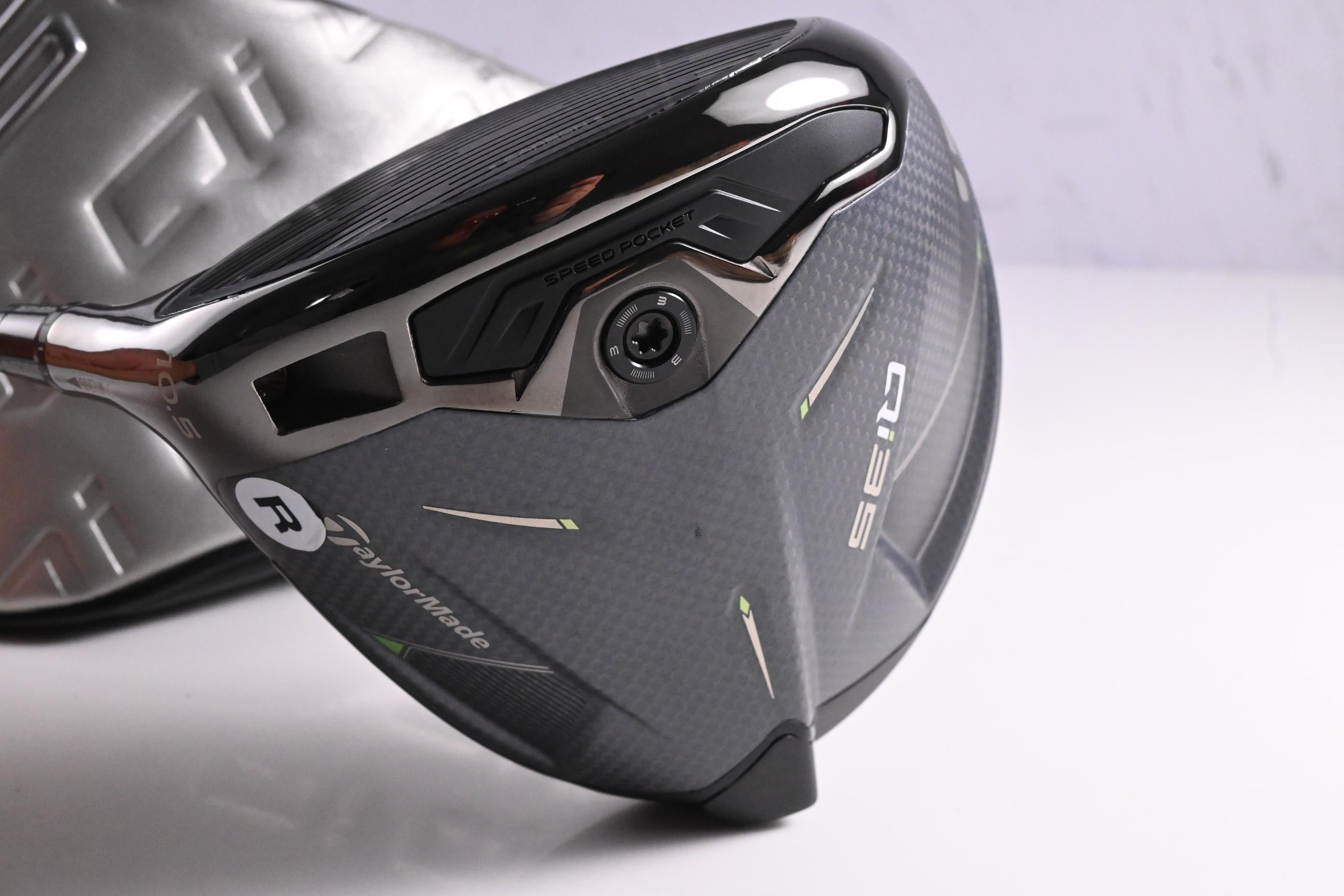 Left Hand Taylormade Qi35 Driver / 10.5 Degree / Senior Flex Air Speeder 50