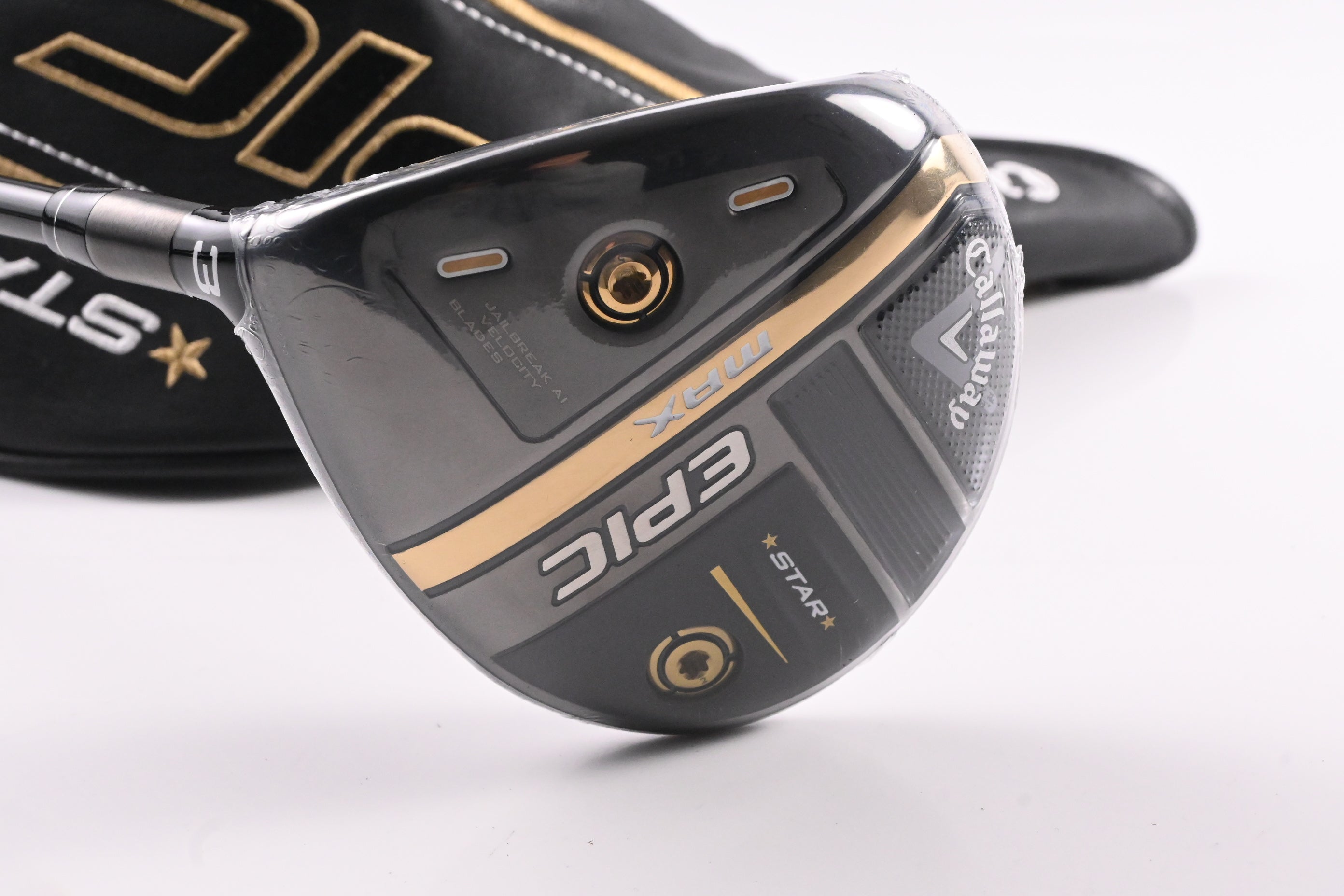 Left Hand Callaway Epic Max Star #3 Wood / 15 Degree / X-Flex HZRDUS Smoke Black