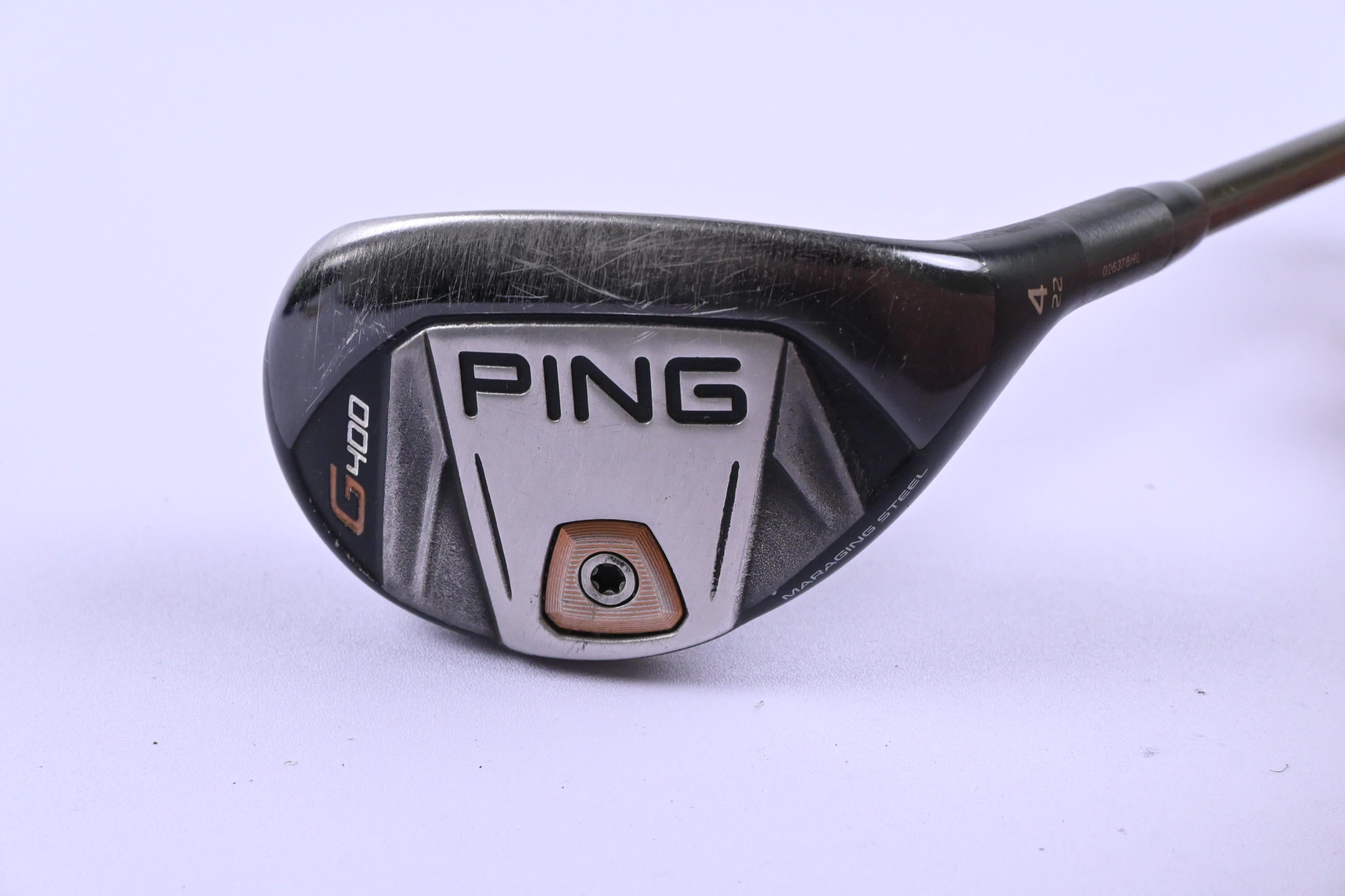 Ping G400 #4 Hybrid / 22 Degree / Regular Flex Ping Alta CB 70 Shaft