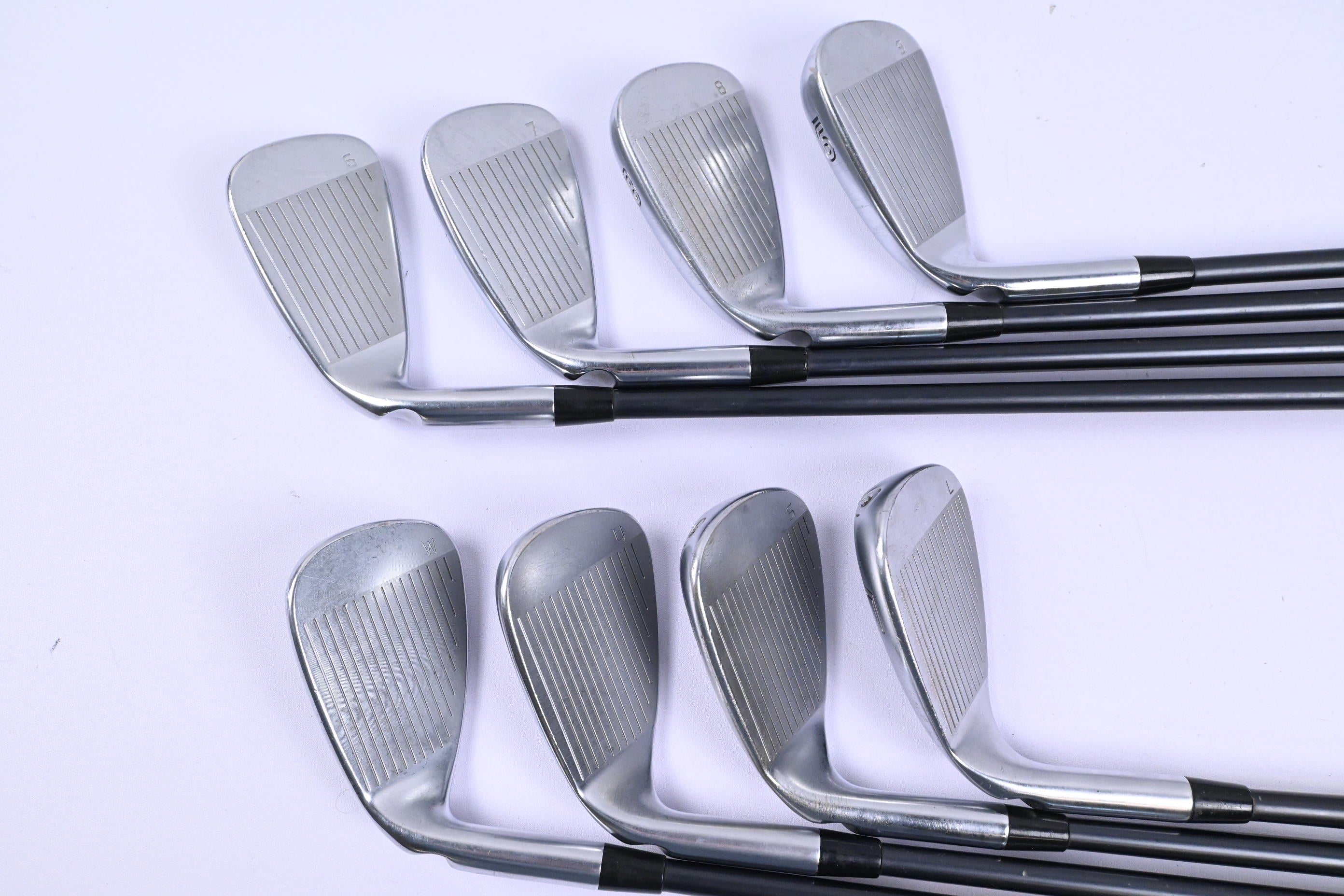 Ping G410 Irons / 6-PW+GW+SW+LW / Black Dot / Regular Flex Alta CB Red Shafts