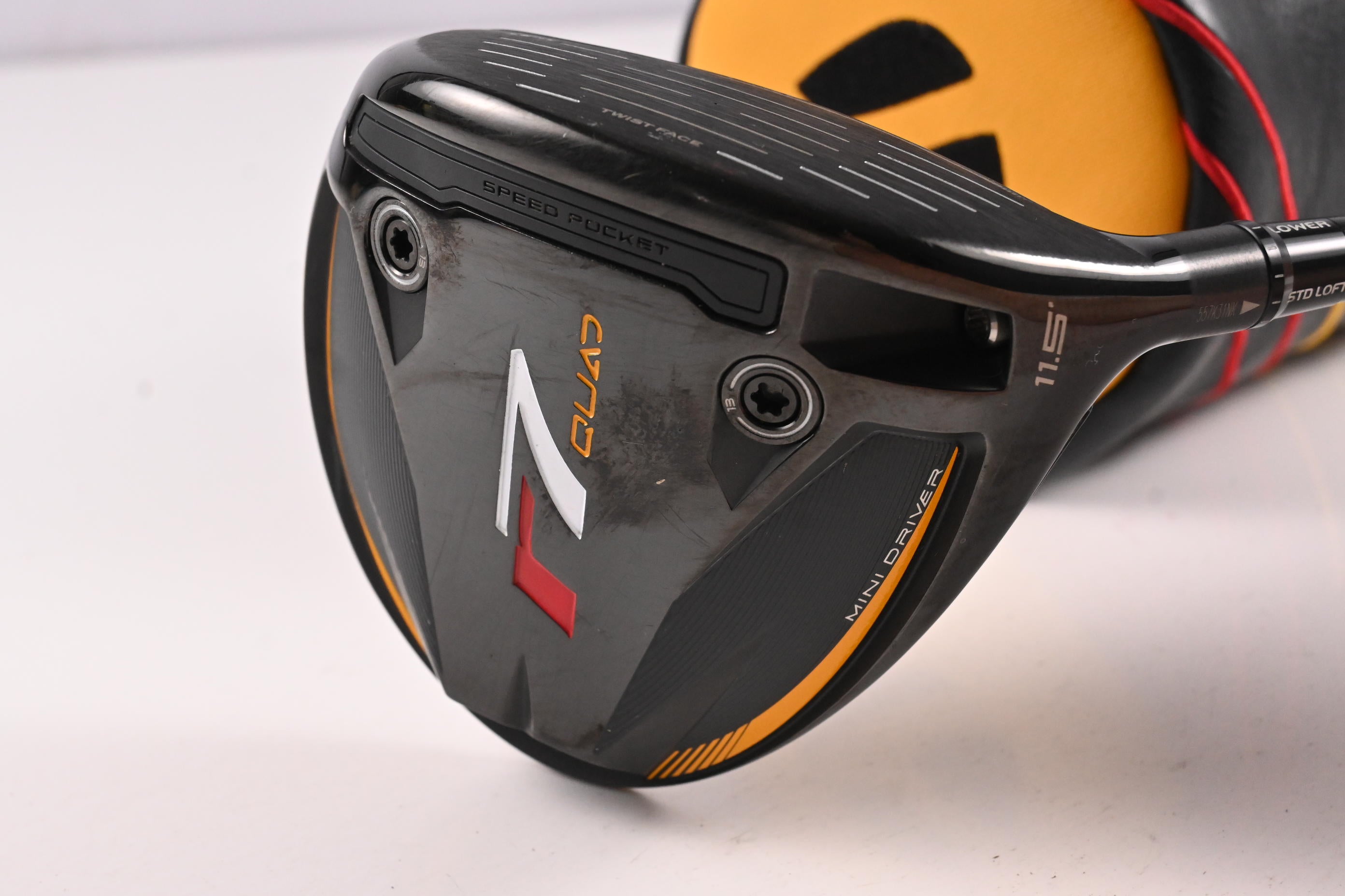 Taylormade R7 Quad Mini Driver / 11.5 Degree / Stiff Flex Fujikura Speeder MD 6