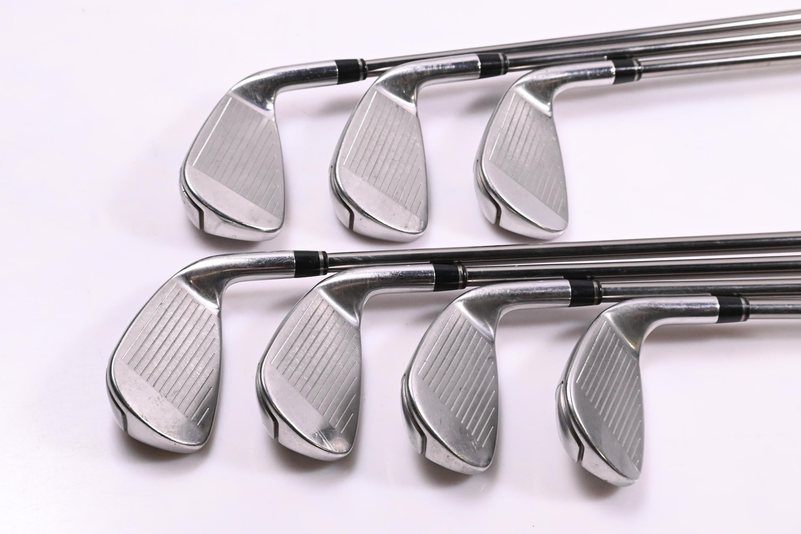 Left Hand Wilson D200 Irons / 5-PW+GW / Senior Flex UST Elements Chrome 59