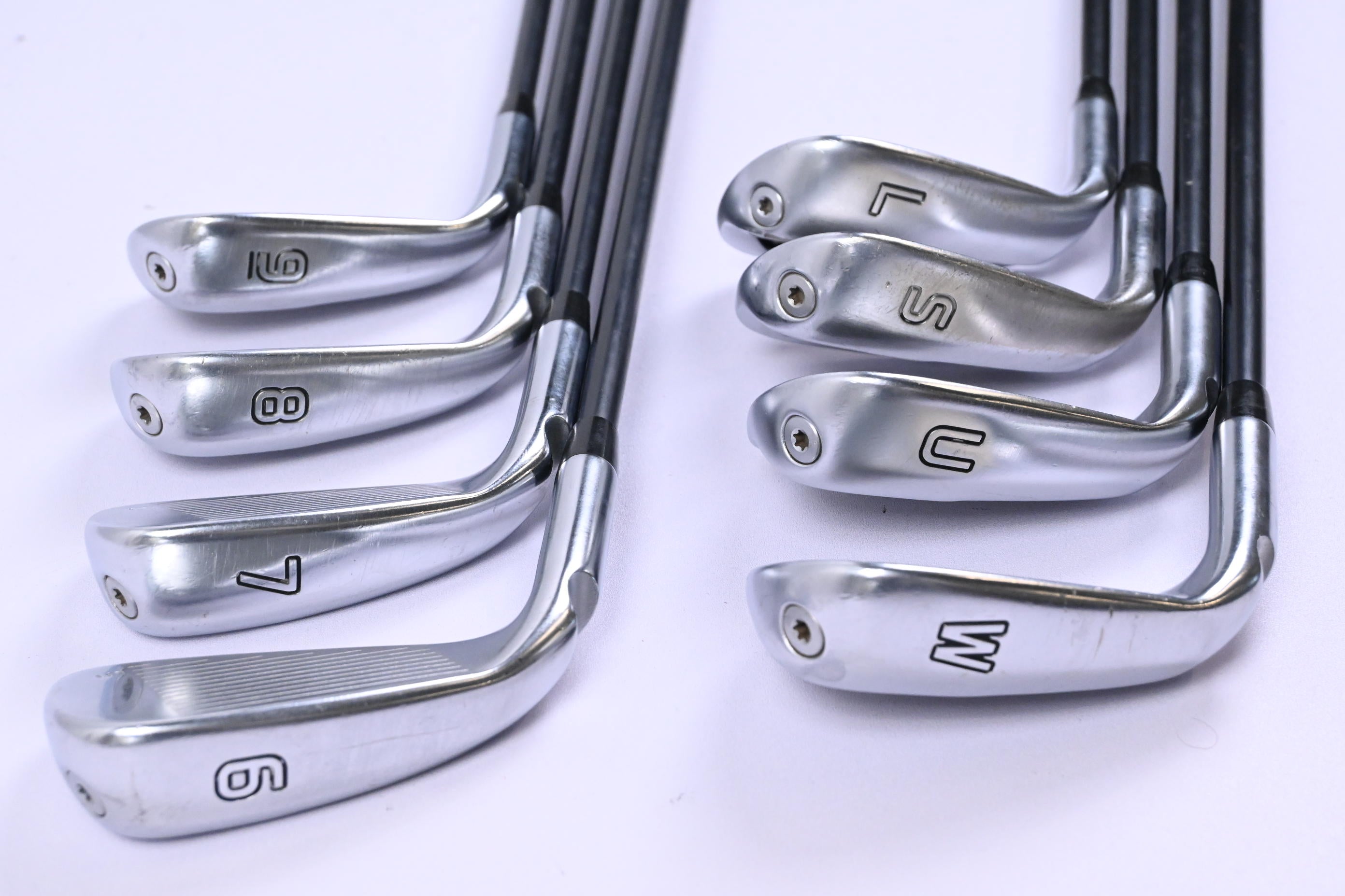 Ping G410 Irons / 6-PW+GW+SW+LW / Black Dot / Regular Flex Alta CB Red Shafts