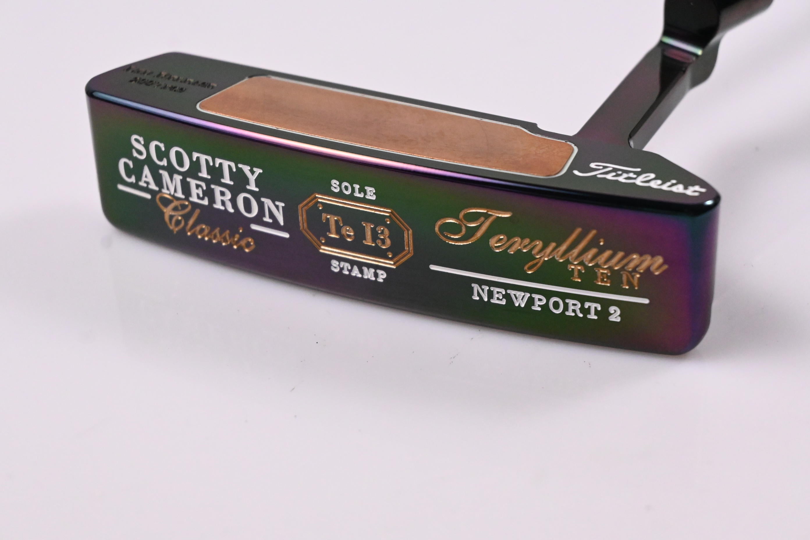 Scotty Cameron Classic Teryllium TEN Newport Sole Stamp Ltd Putter / 34 Inch
