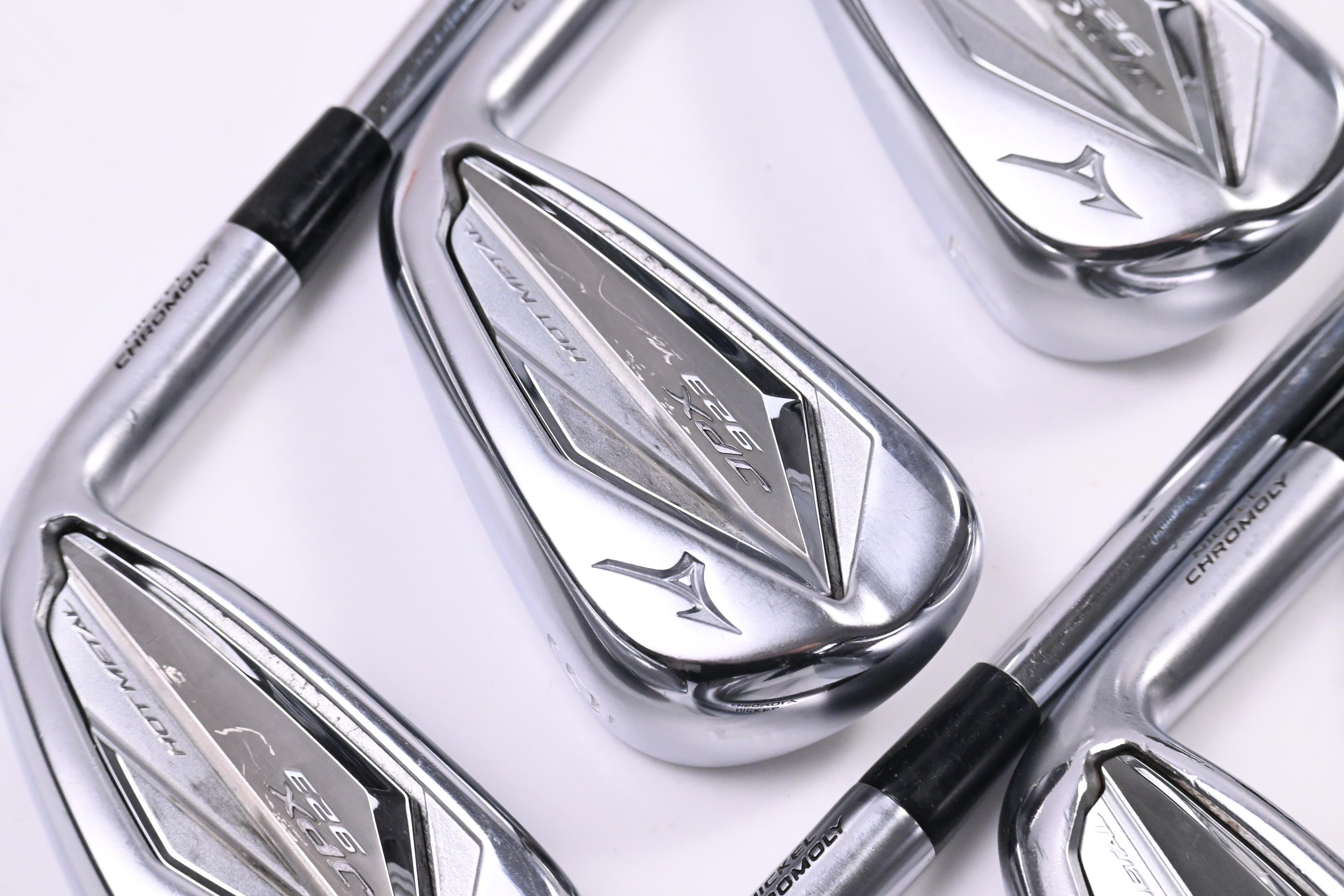 Mizuno JPX 923 Hot Metal Irons / 5-PW / Stiff Flex KBS $-Taper Lite 95 Shafts