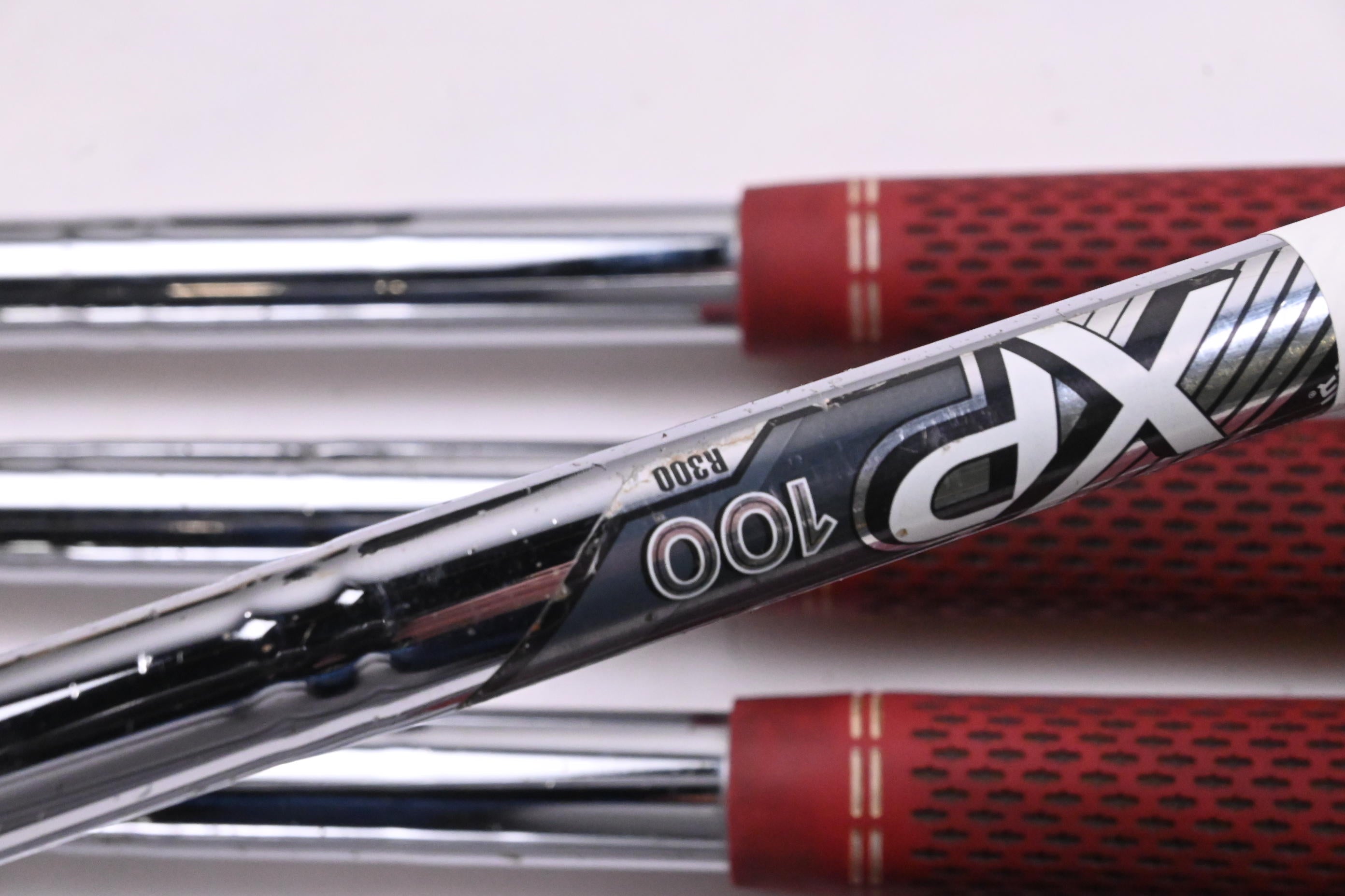 Left Hand Taylormade M3 Irons / 5-PW+GW / Regular Flex XP 100 R300 Shafts
