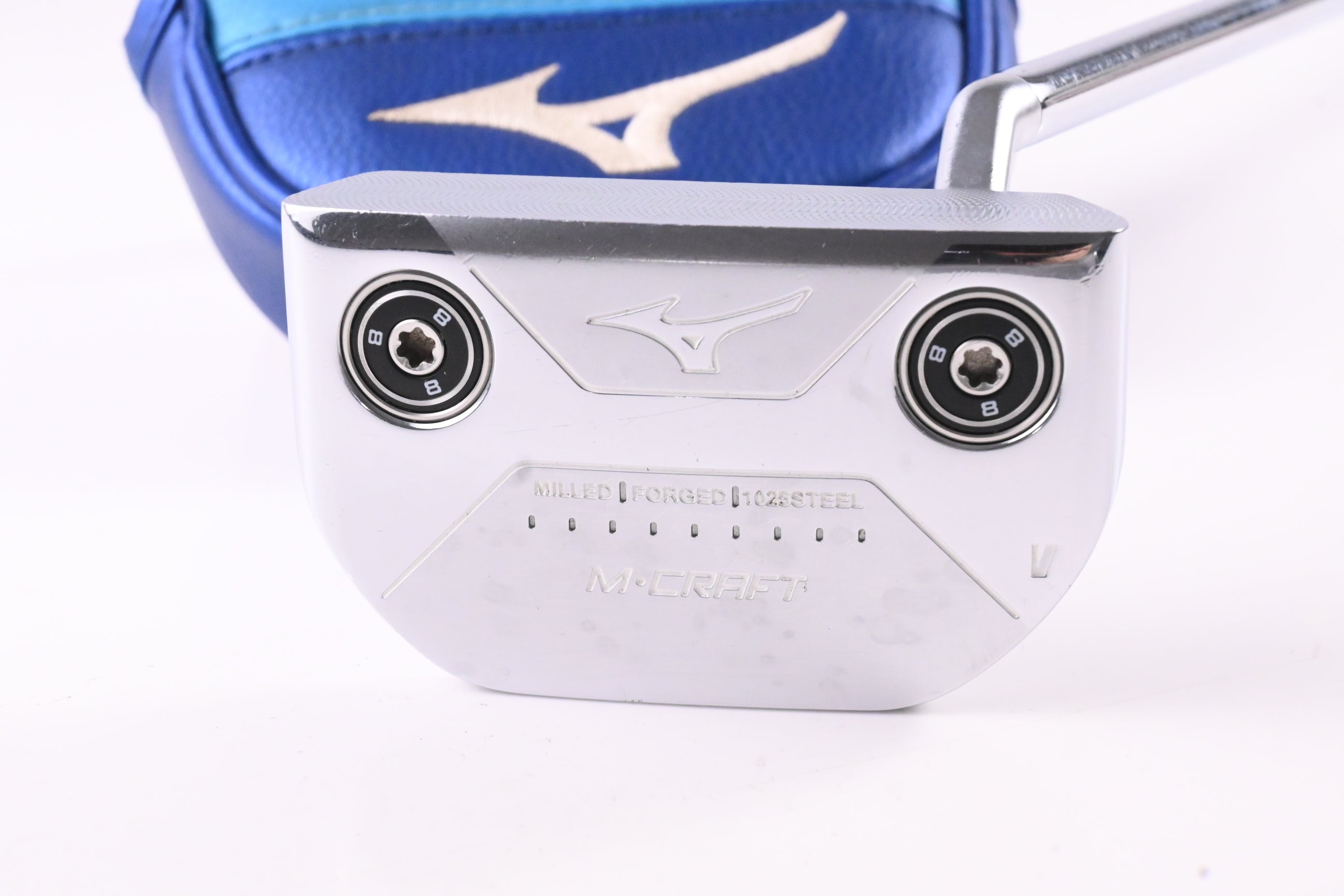 Mizuno M-Craft White Satin V Putter / 34 Inch