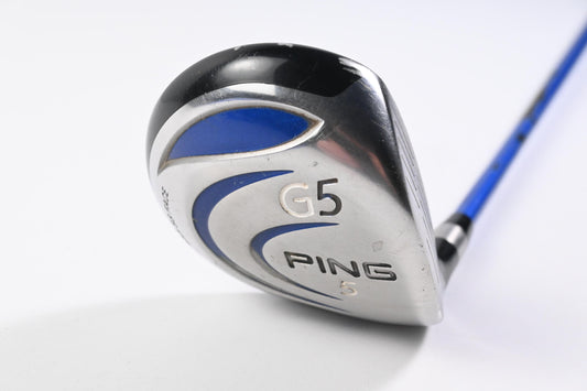 Ping G5 #5 Wood / 18 Degree / Regular Flex Grafalloy Prolaunch Blue 75 Shaft