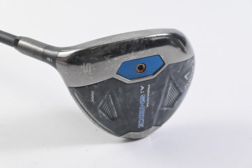 Left Hand Callaway Paradym Ai Smoke Max #5 Wood / 18 Degree / Stiff Flex