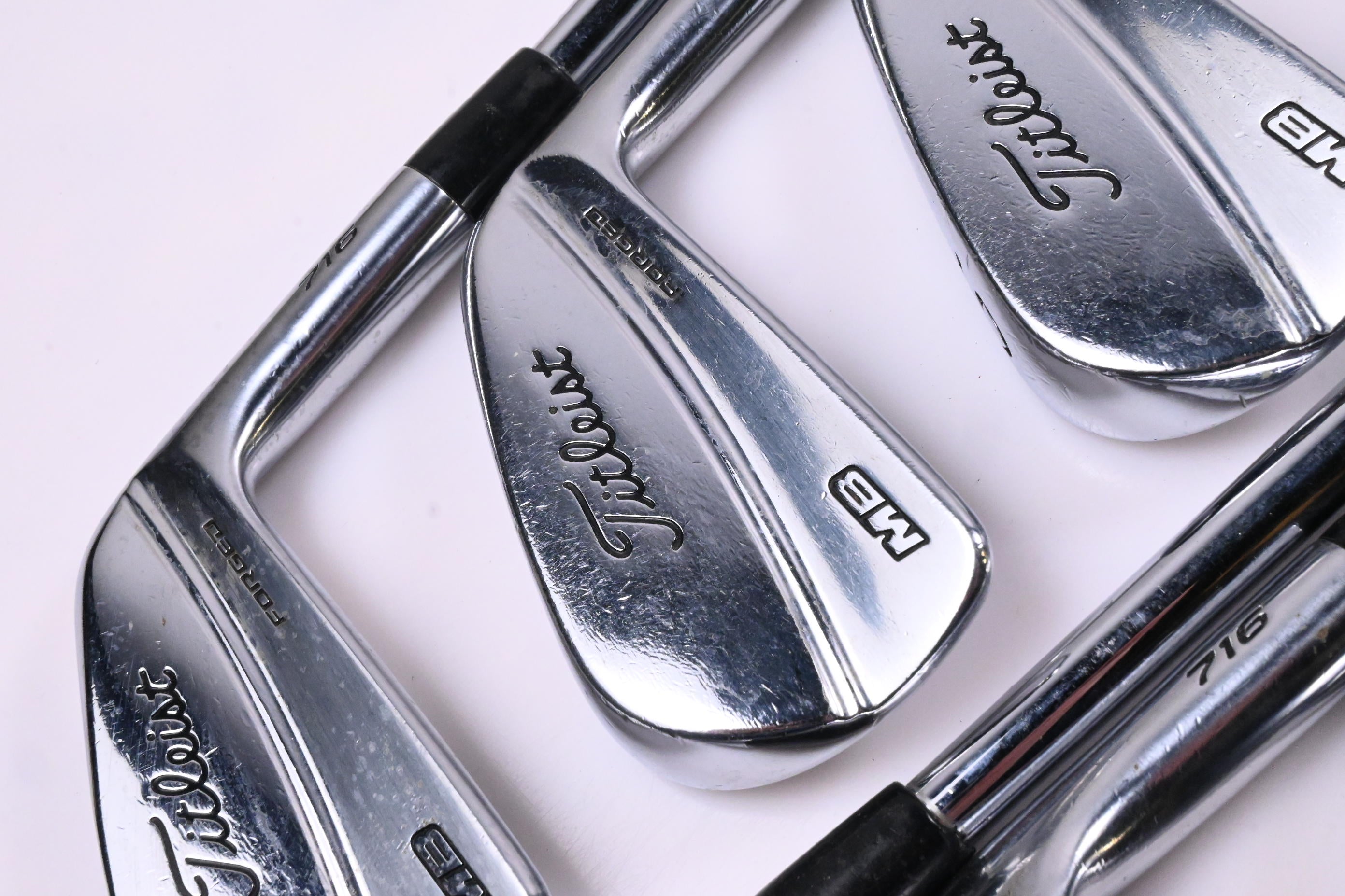 Titleist 716 MB Irons / 3-PW / Stiff Flex Dynamic Gold AMT S300 Shafts
