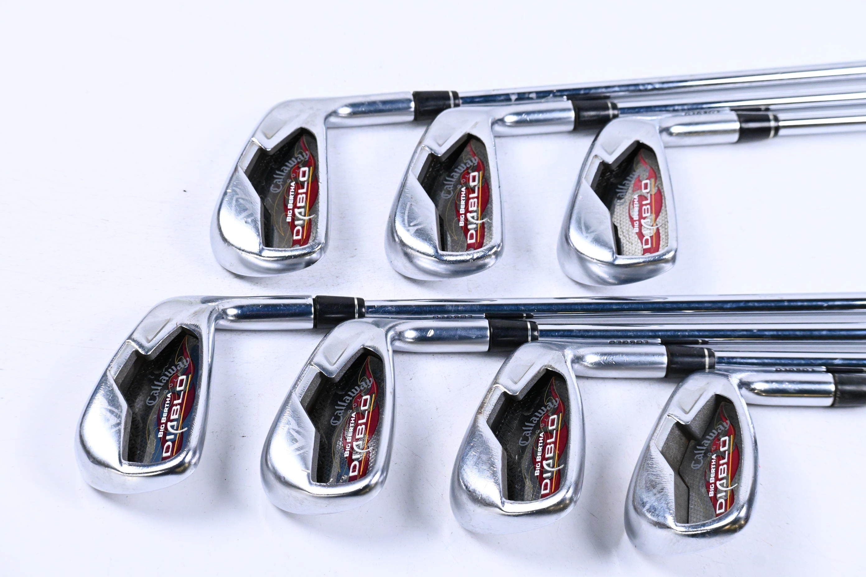 Callaway Diablo Forged Irons / 4-PW / Stiff Flex Project X Steel Shafts