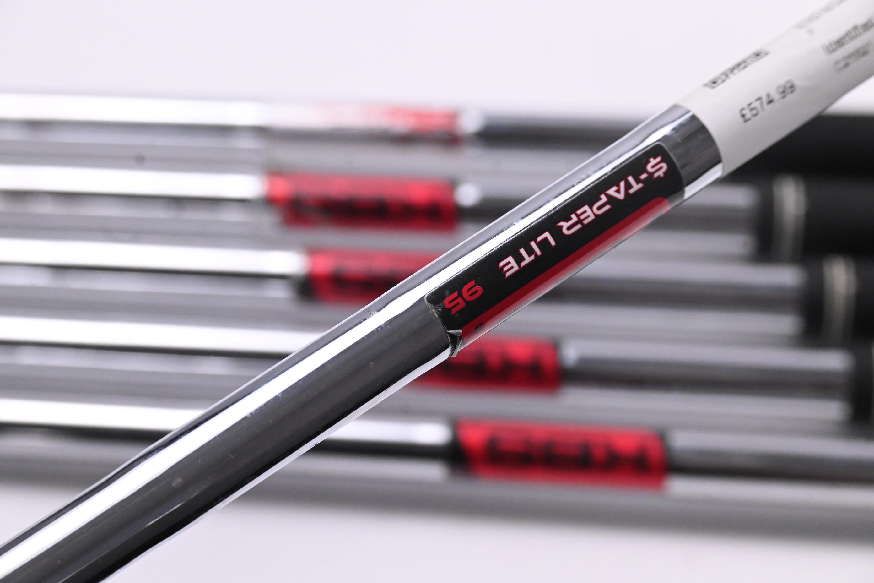 Mizuno JPX 923 Hot Metal Irons / 5-PW / Stiff Flex KBS $-Taper Lite 95 Shafts