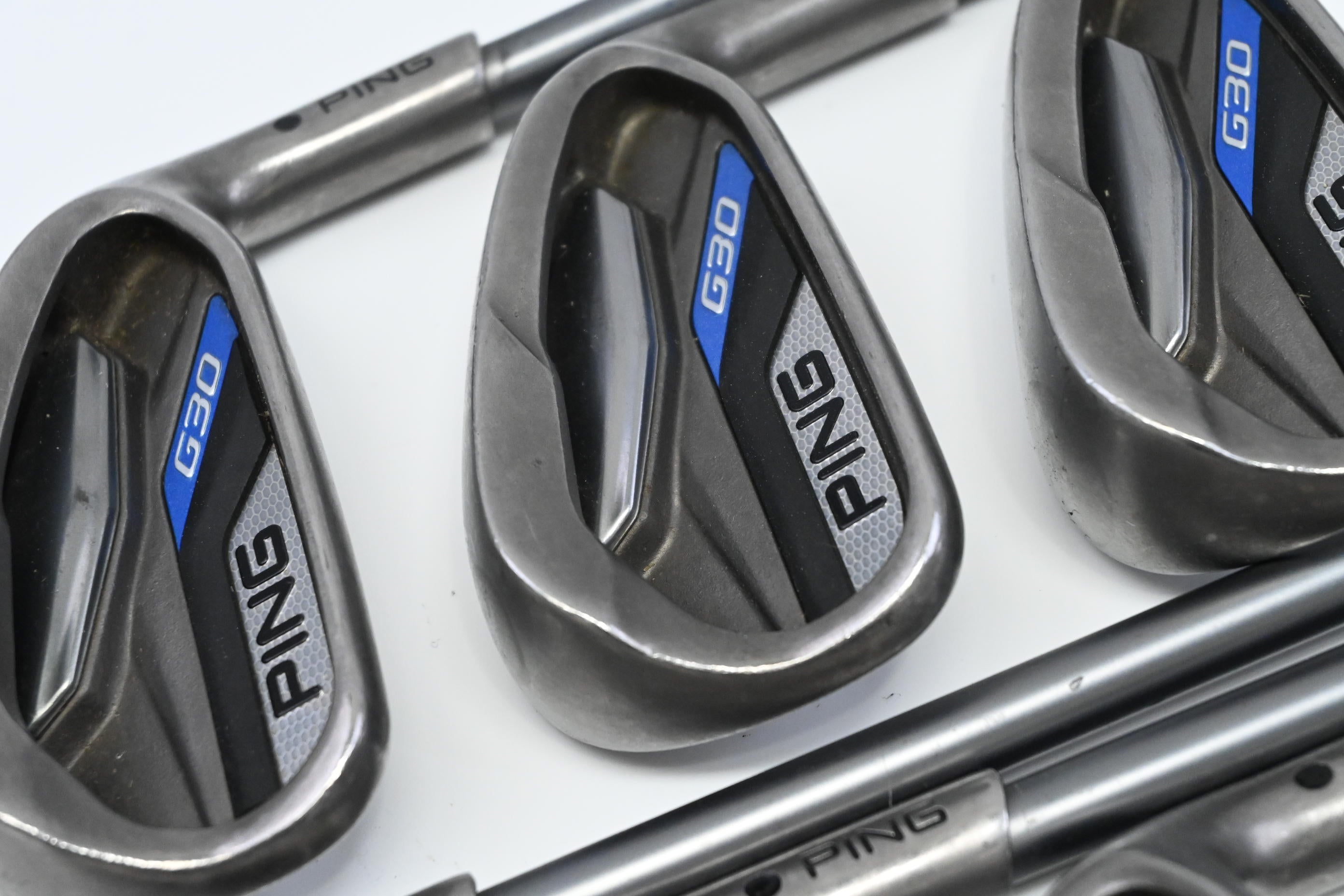 Ping G30 Irons / 5-PW+SW / Black Dot / Senior Flex Ping TFC 419 Shafts