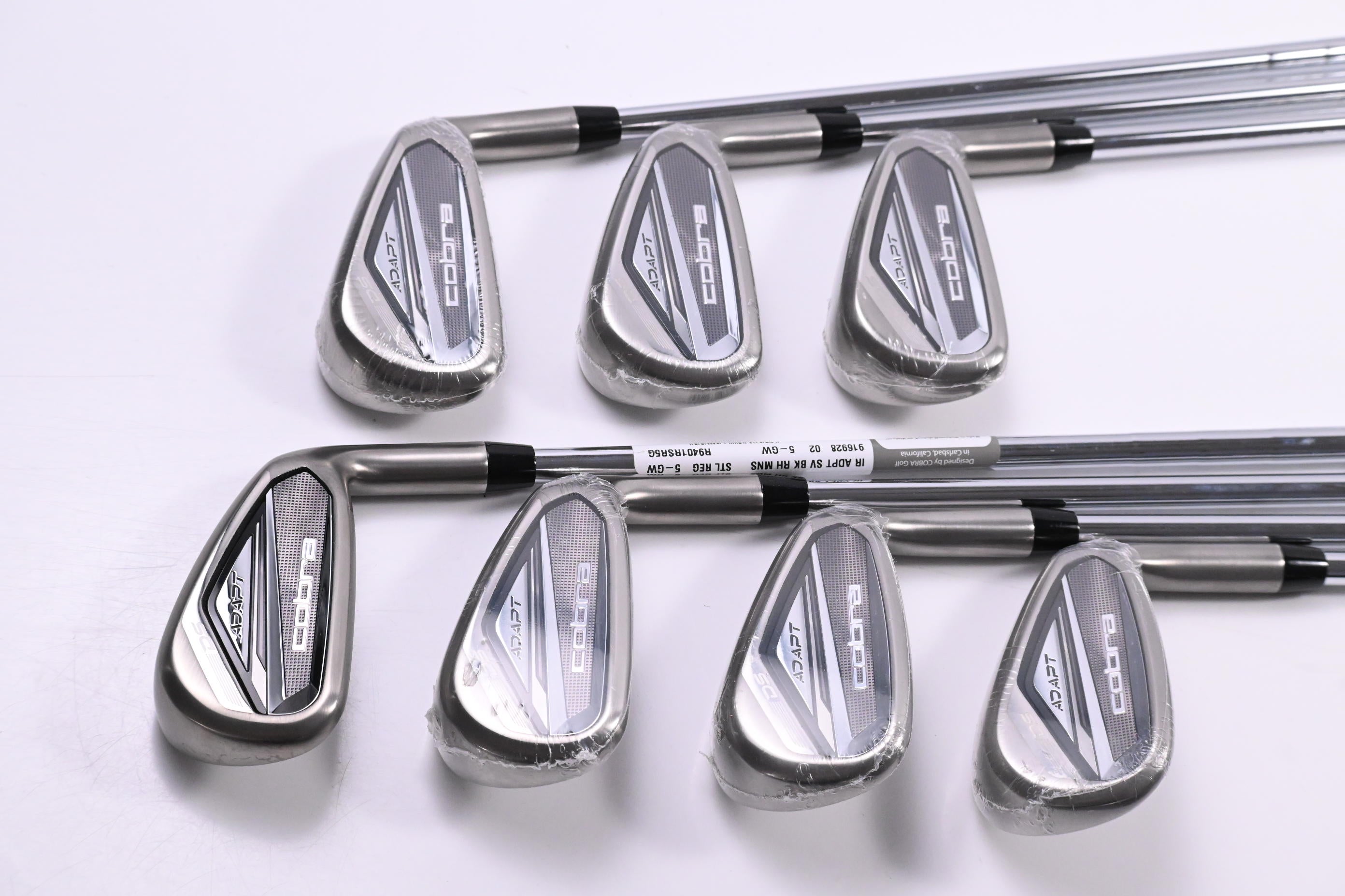 Cobra DS-Adapt Irons / 5-PW+GW / Regular Flex KBS Tour Lite Shafts