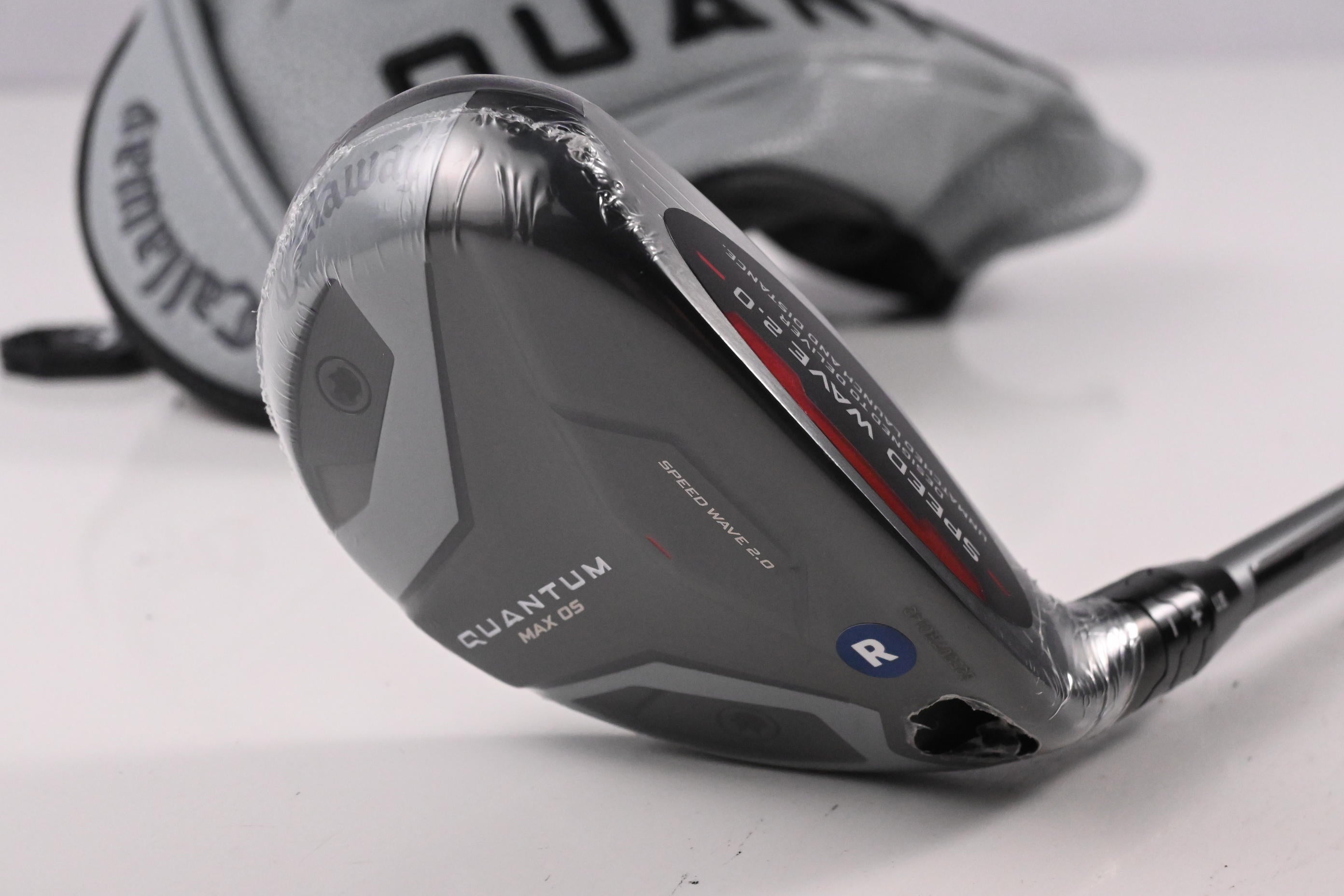 Callaway Quantum Max OS #4 Hybrid / 20 Degree / Regular Flex Denali Frost Silver