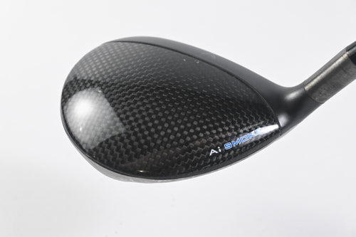 Left Hand Callaway Paradym Ai Smoke Max #5 Wood / 18 Degree / Stiff Flex