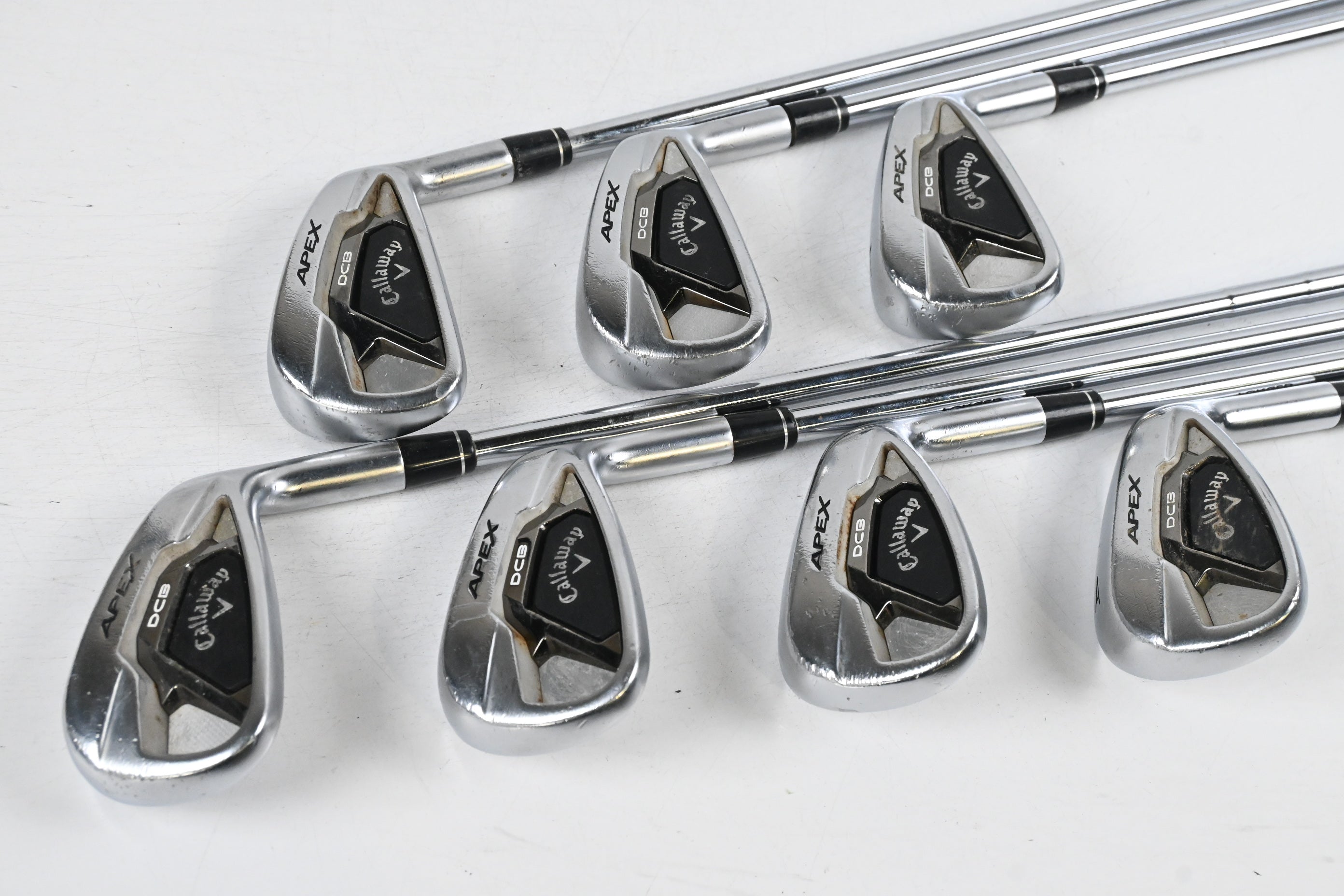 Callaway Apex DCB Irons / 5-PW+GW / Regular Flex Elevate MPH 95 Shafts