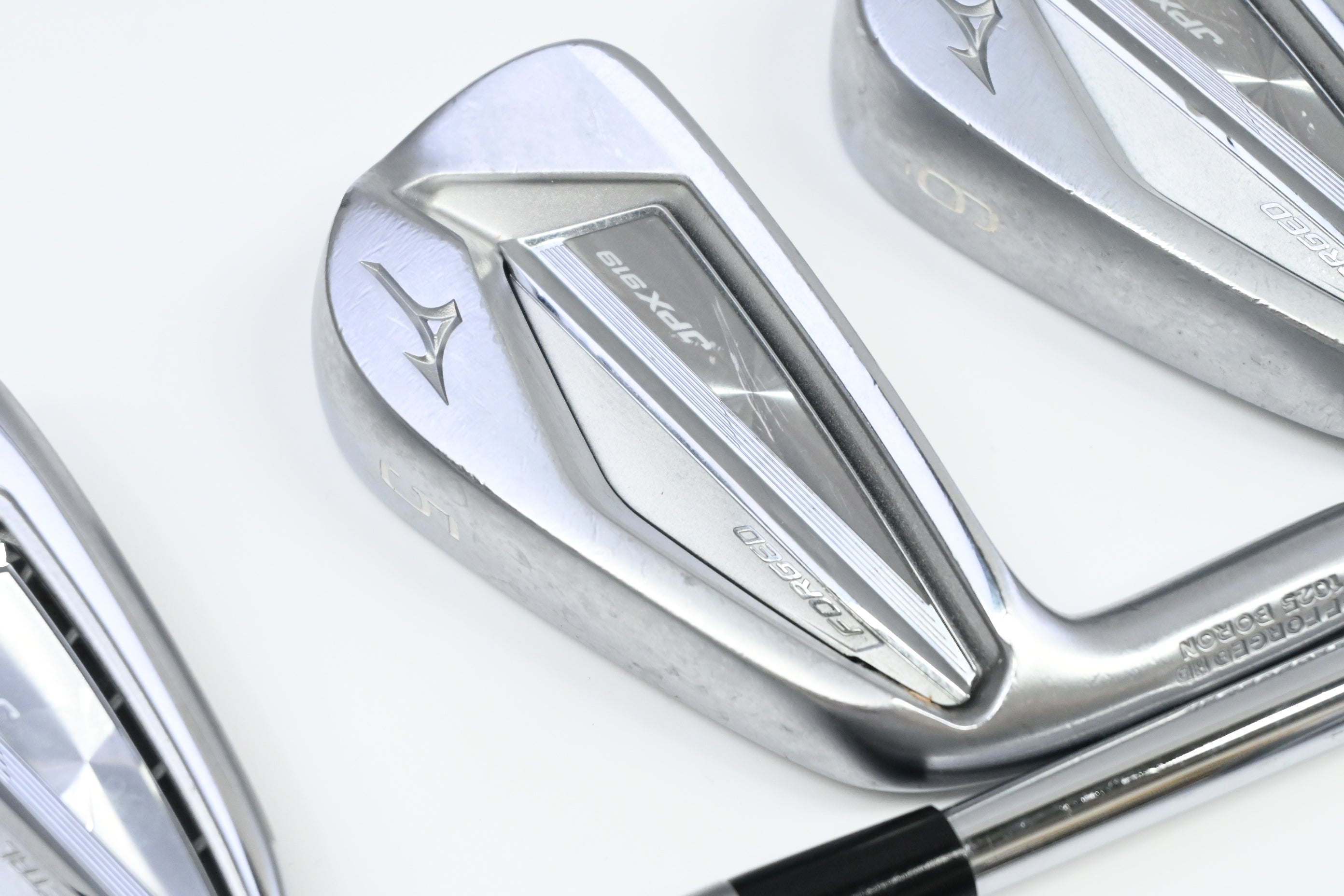 Left Hand Mizuno JPX 919 Forged Irons / 4-PW+GW / X-Flex KBS Tour Shafts