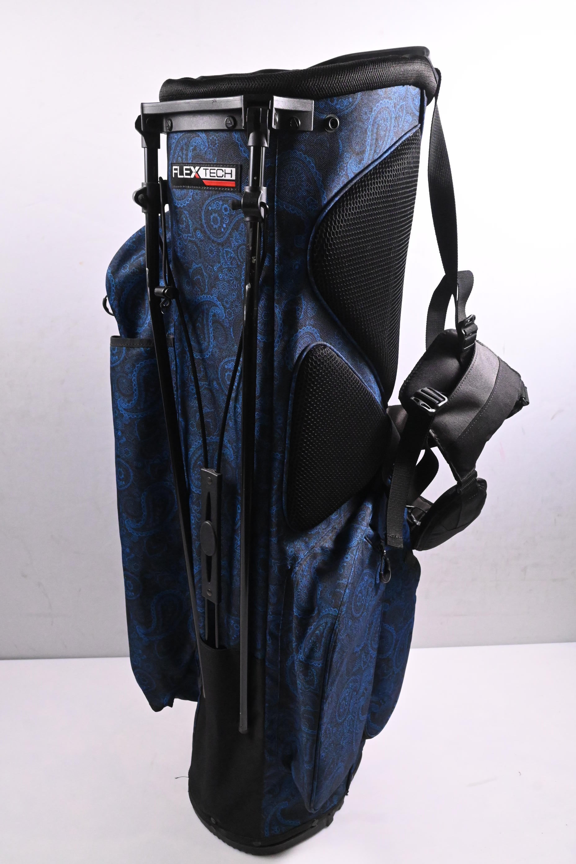 Taylormade Flex Tech Stand Bag / 5-Way Divider / Blue, Black