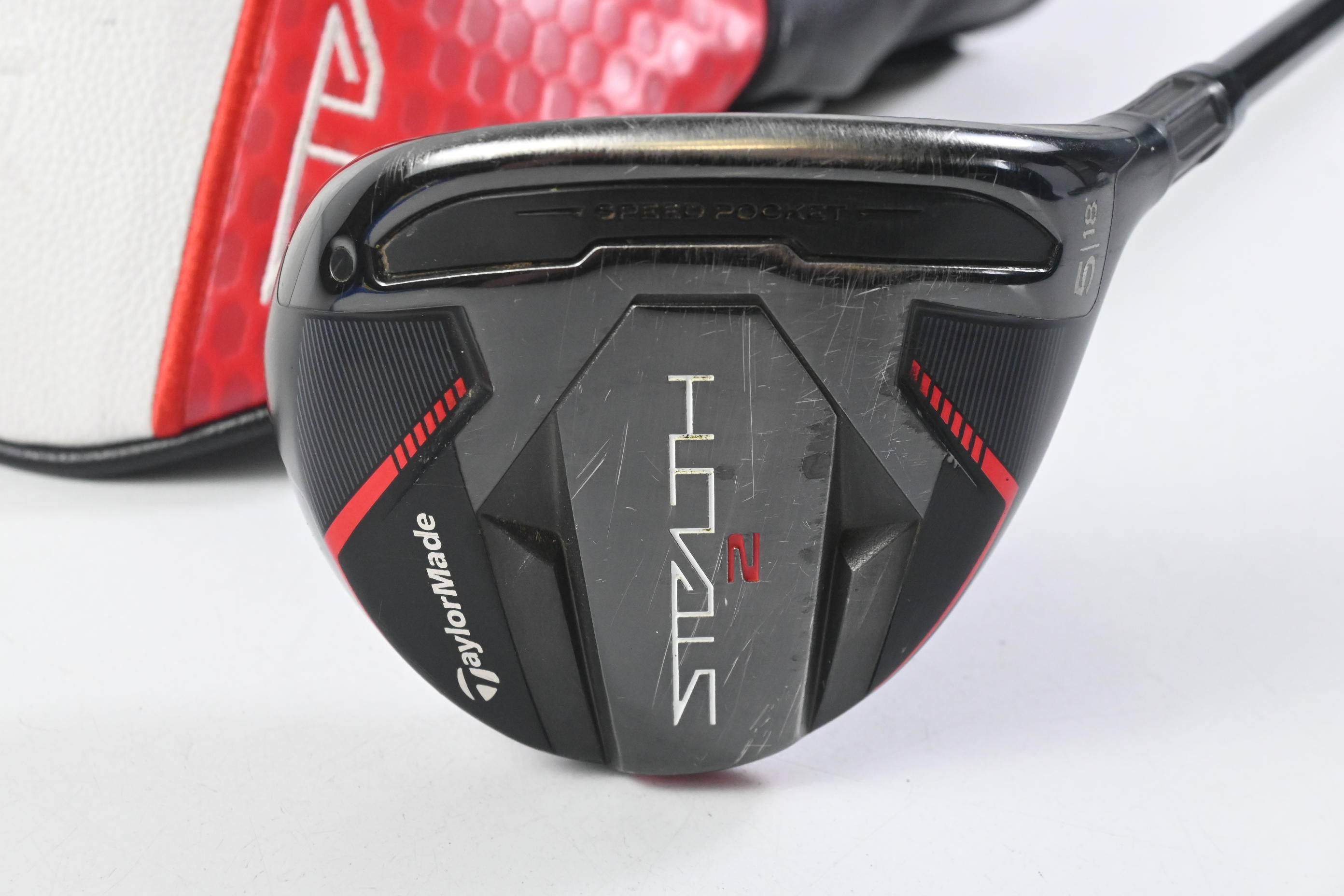 Taylormade Stealth 2 #5 Wood / 18 Degree / Stiff Flex Ventus TR Red 6 Shaft