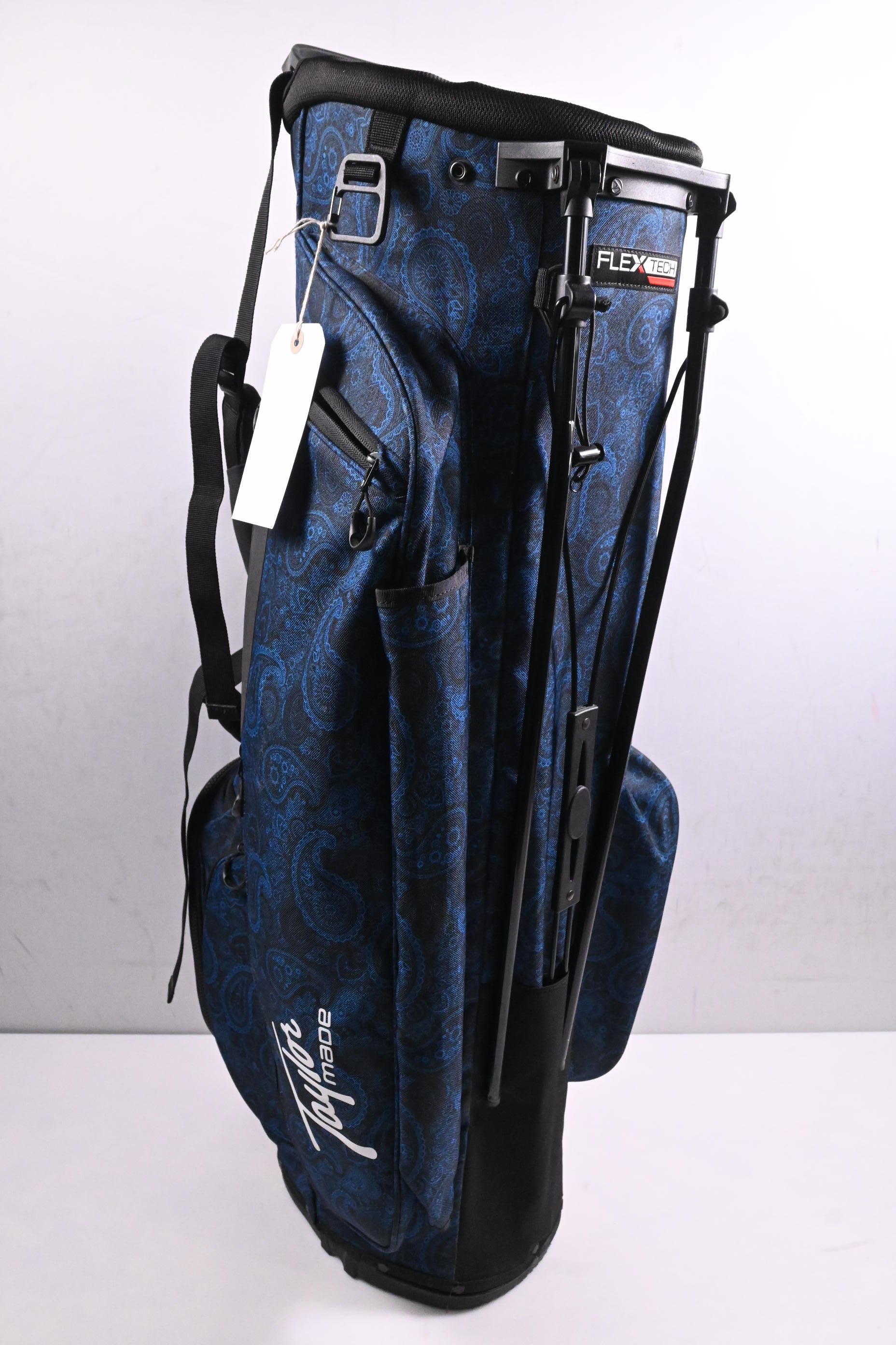 Taylormade Flex Tech Stand Bag / 5-Way Divider / Blue, Black