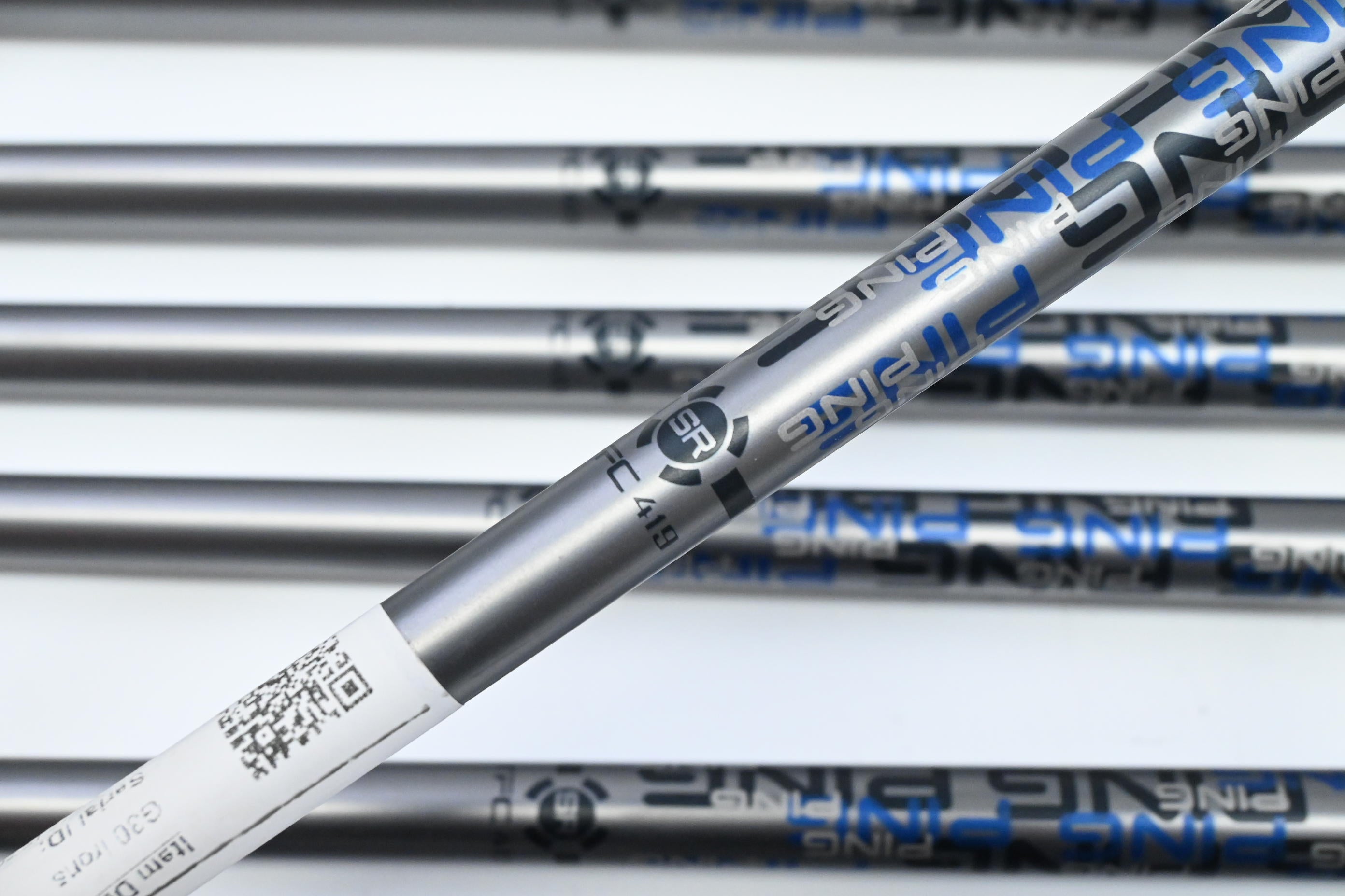 Ping G30 Irons / 5-PW+SW / Black Dot / Senior Flex Ping TFC 419 Shafts